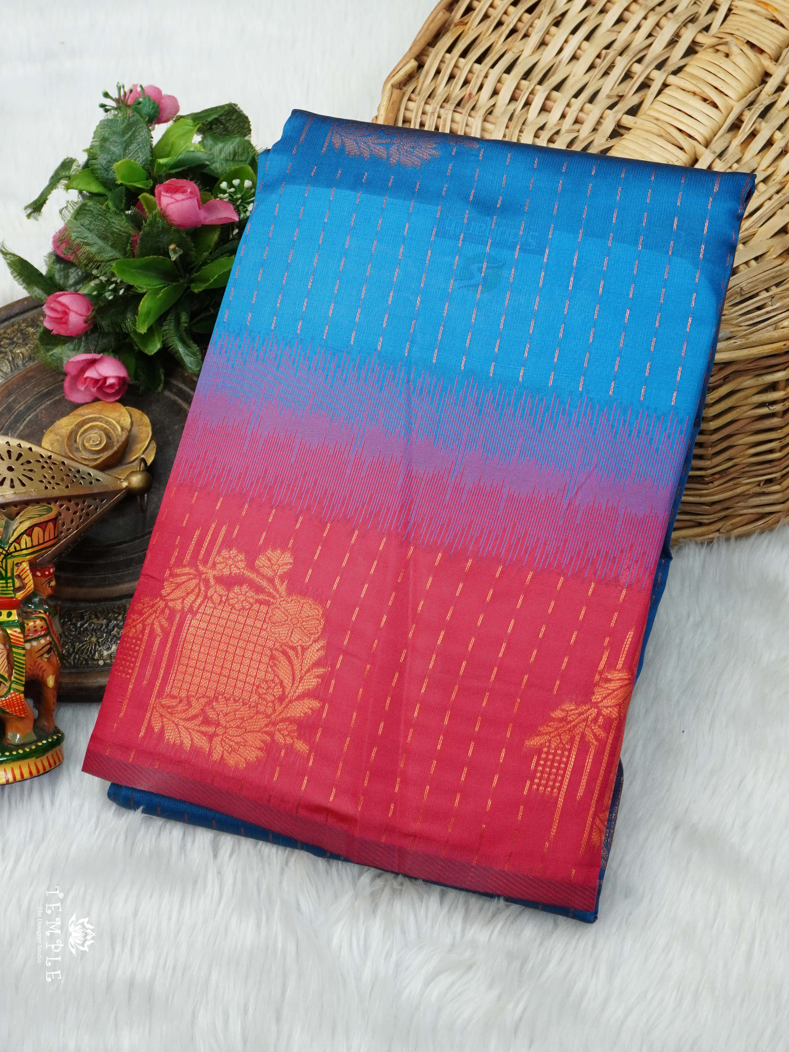 Semi Kanchi Silk Saree | TTDS2735