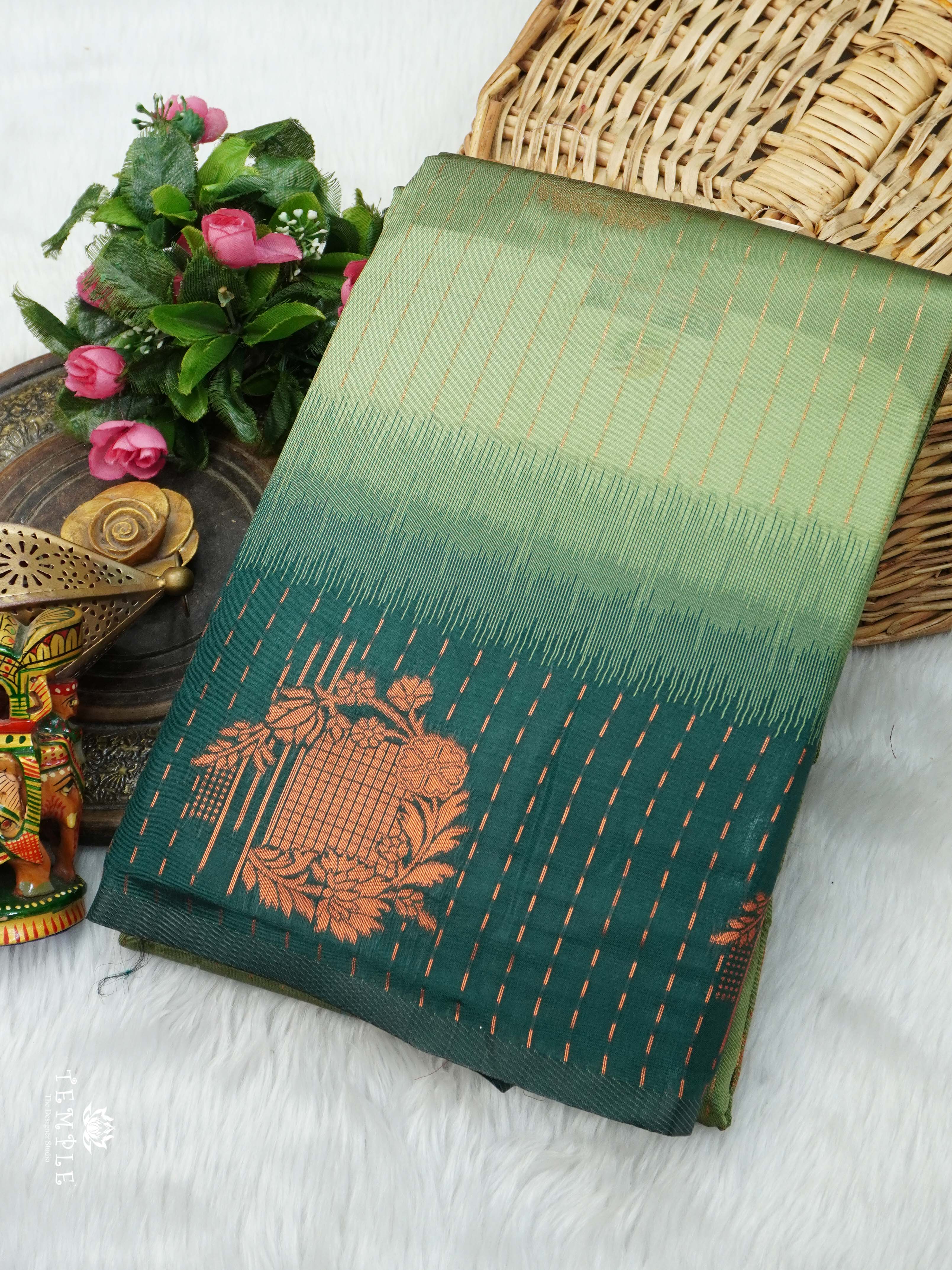 Semi Kanchi Silk Saree | TTDS2735