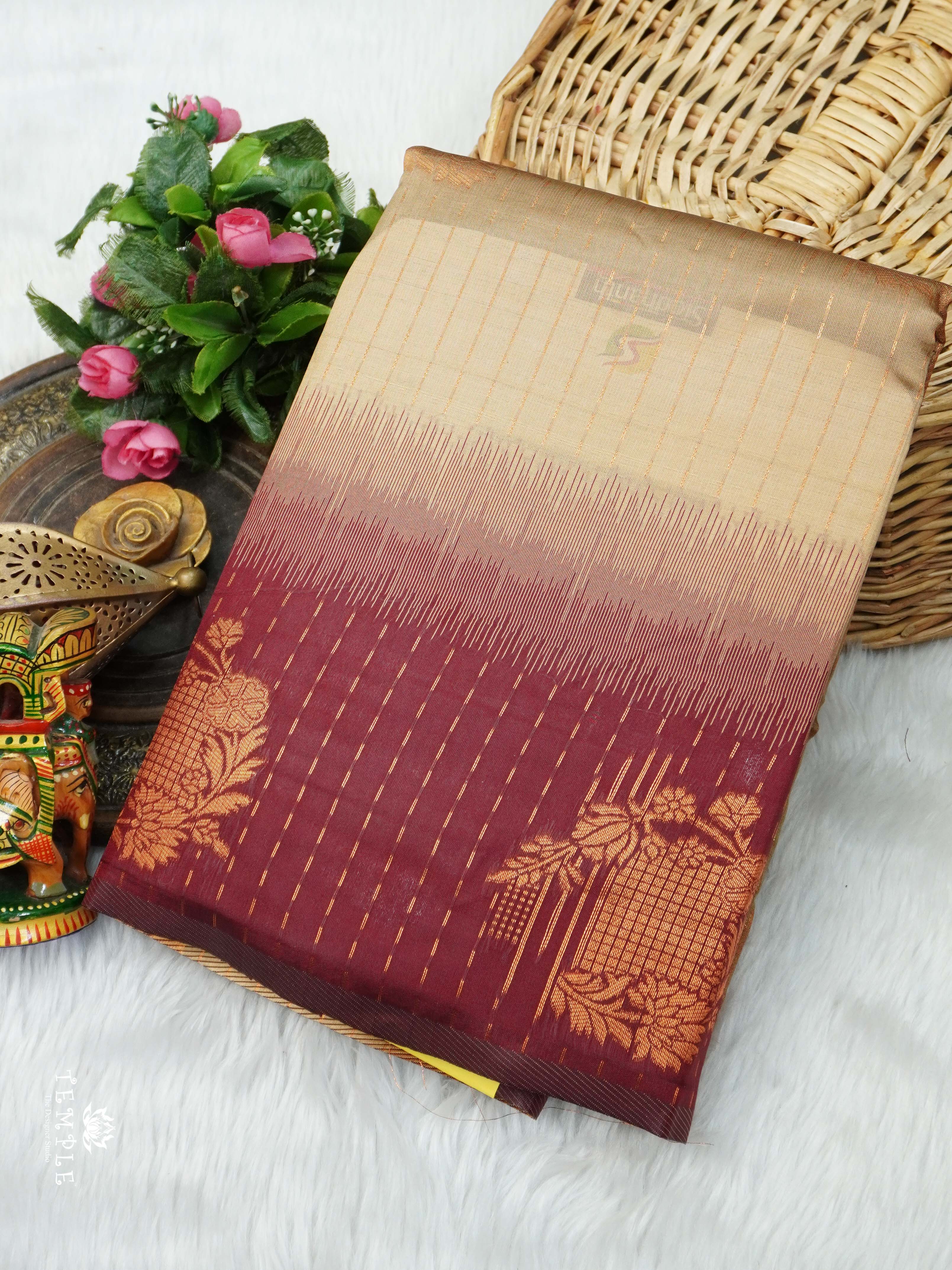 Semi Kanchi Silk Saree | TTDS2735