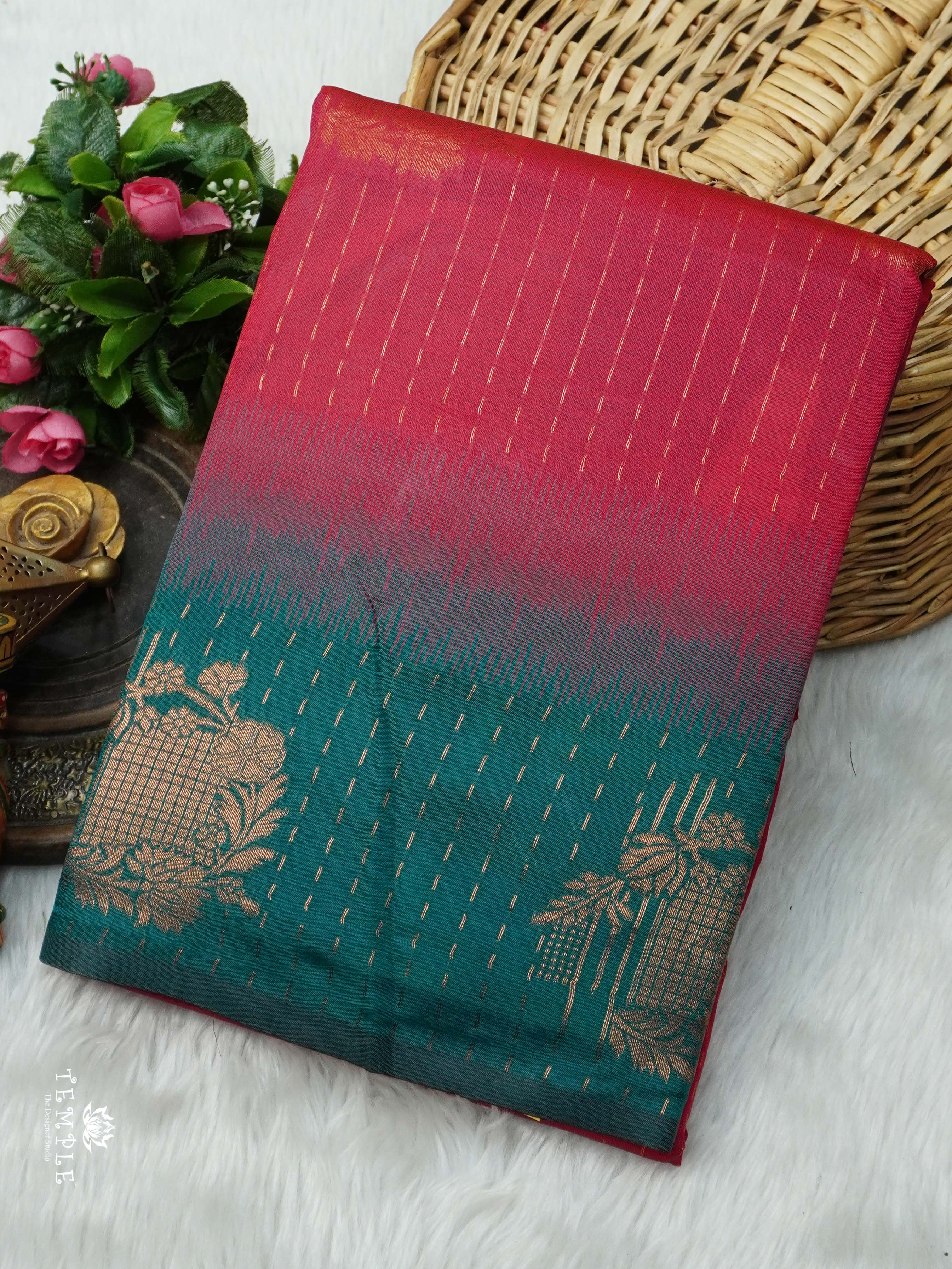 Semi Kanchi Silk Saree | TTDS2735