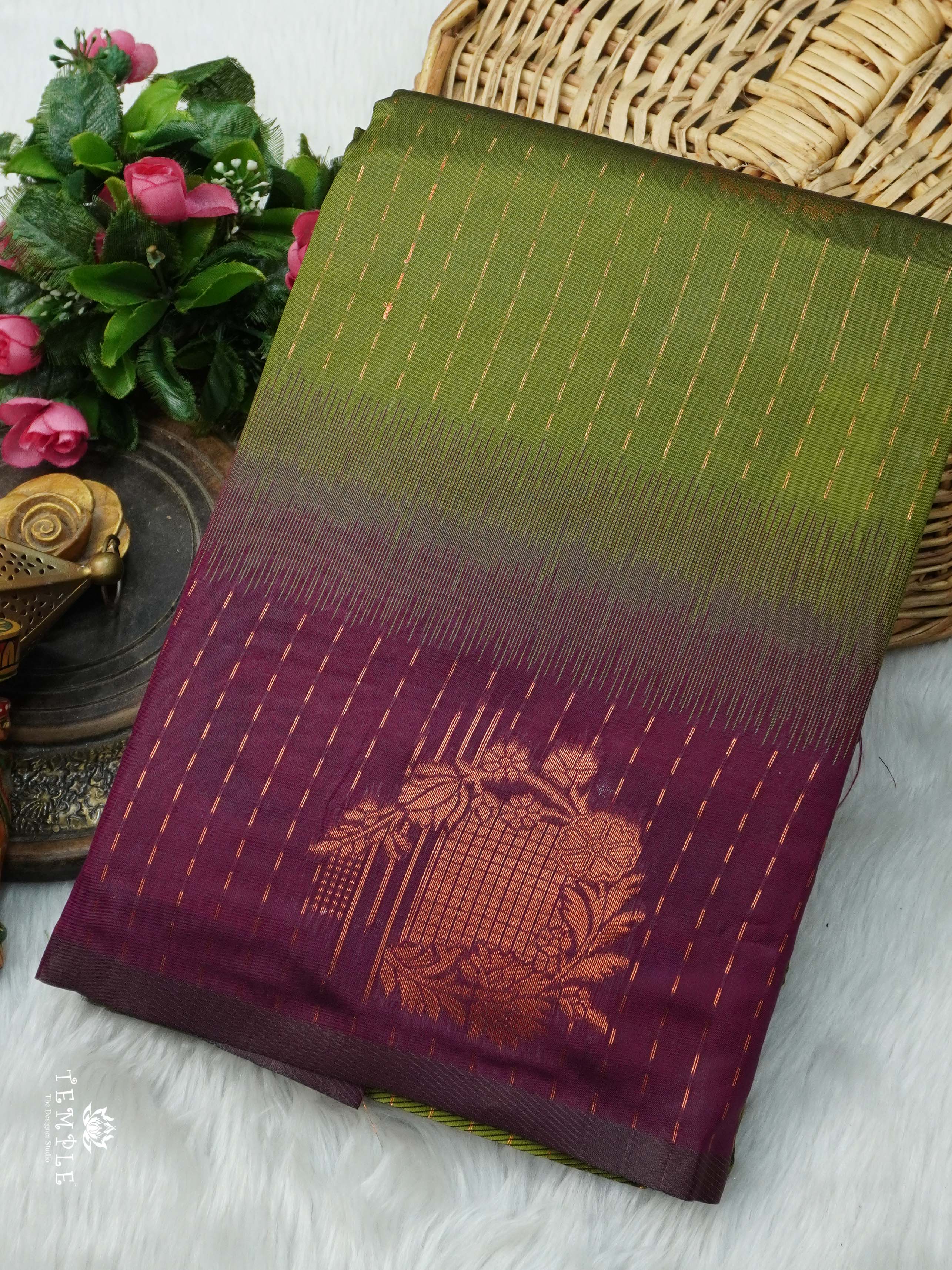Semi Kanchi Silk Saree | TTDS2735