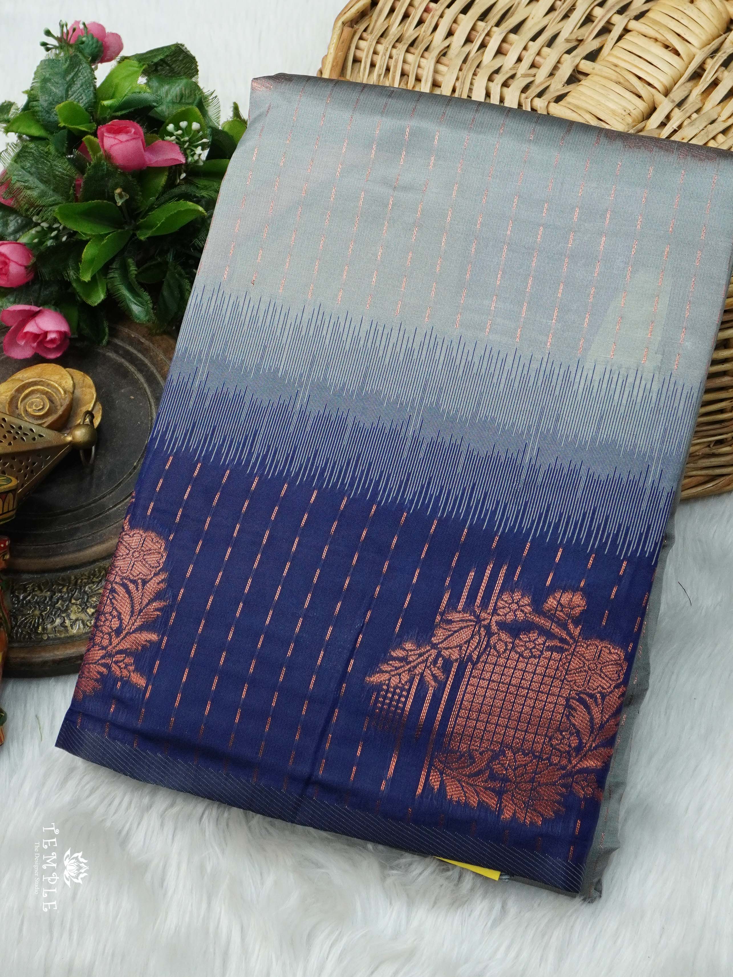 Semi Kanchi Silk Saree | TTDS2735