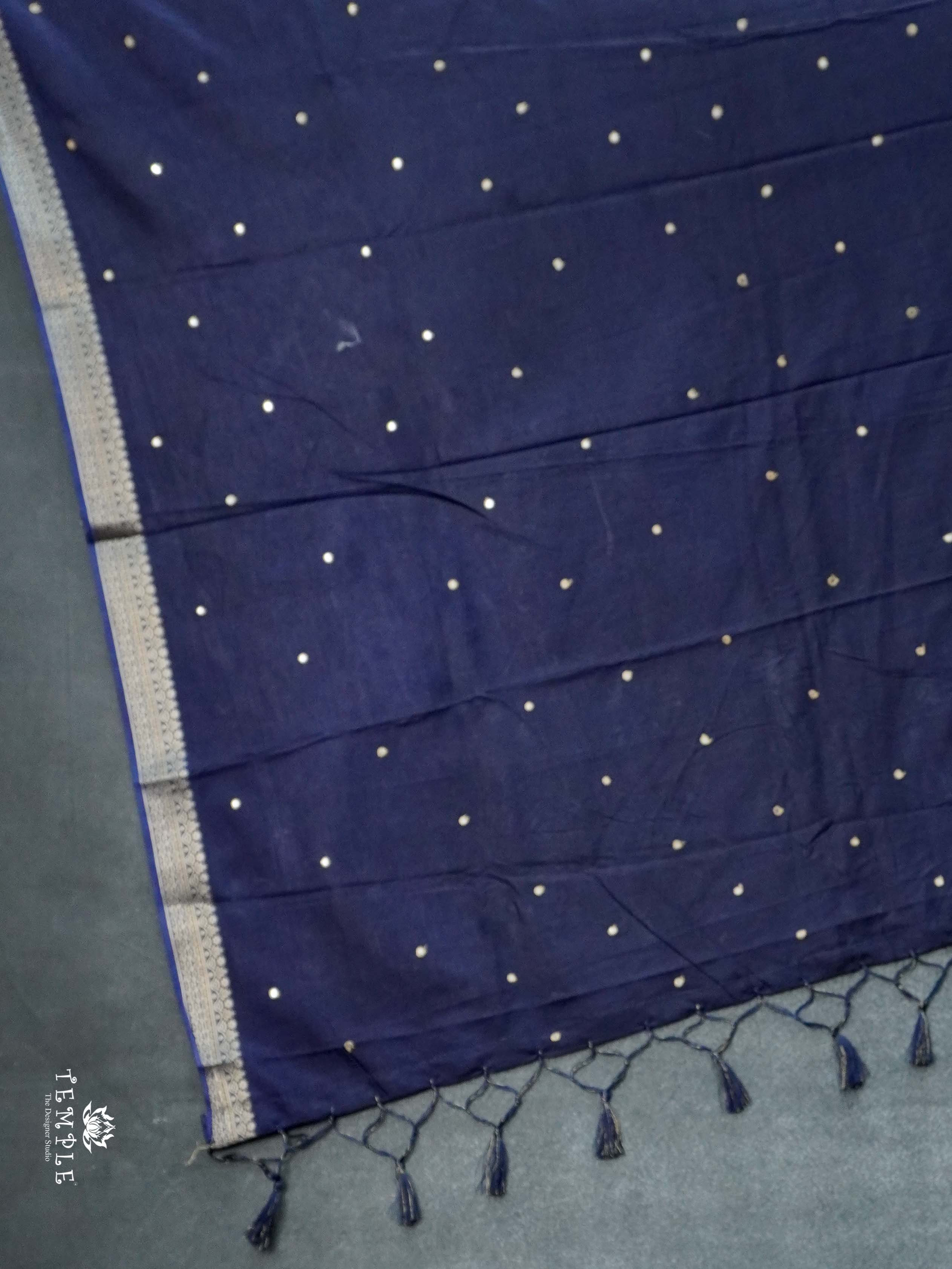 Fancy Mirror Work Saree | TTDS2665