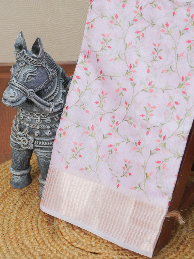 Linen Tissue Saree | TTDS3590