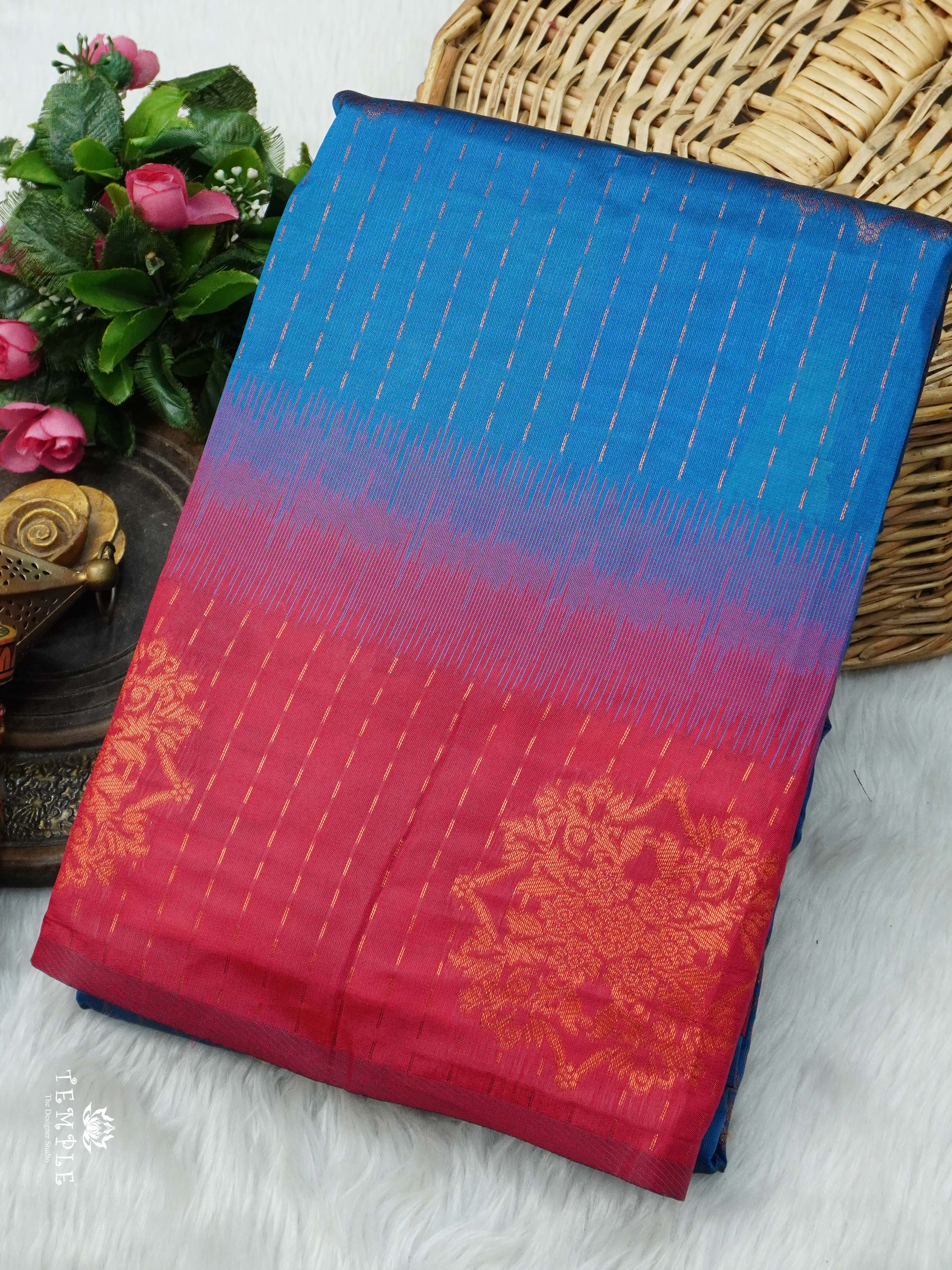 Semi Kanchi Silk Saree | TTDS2736