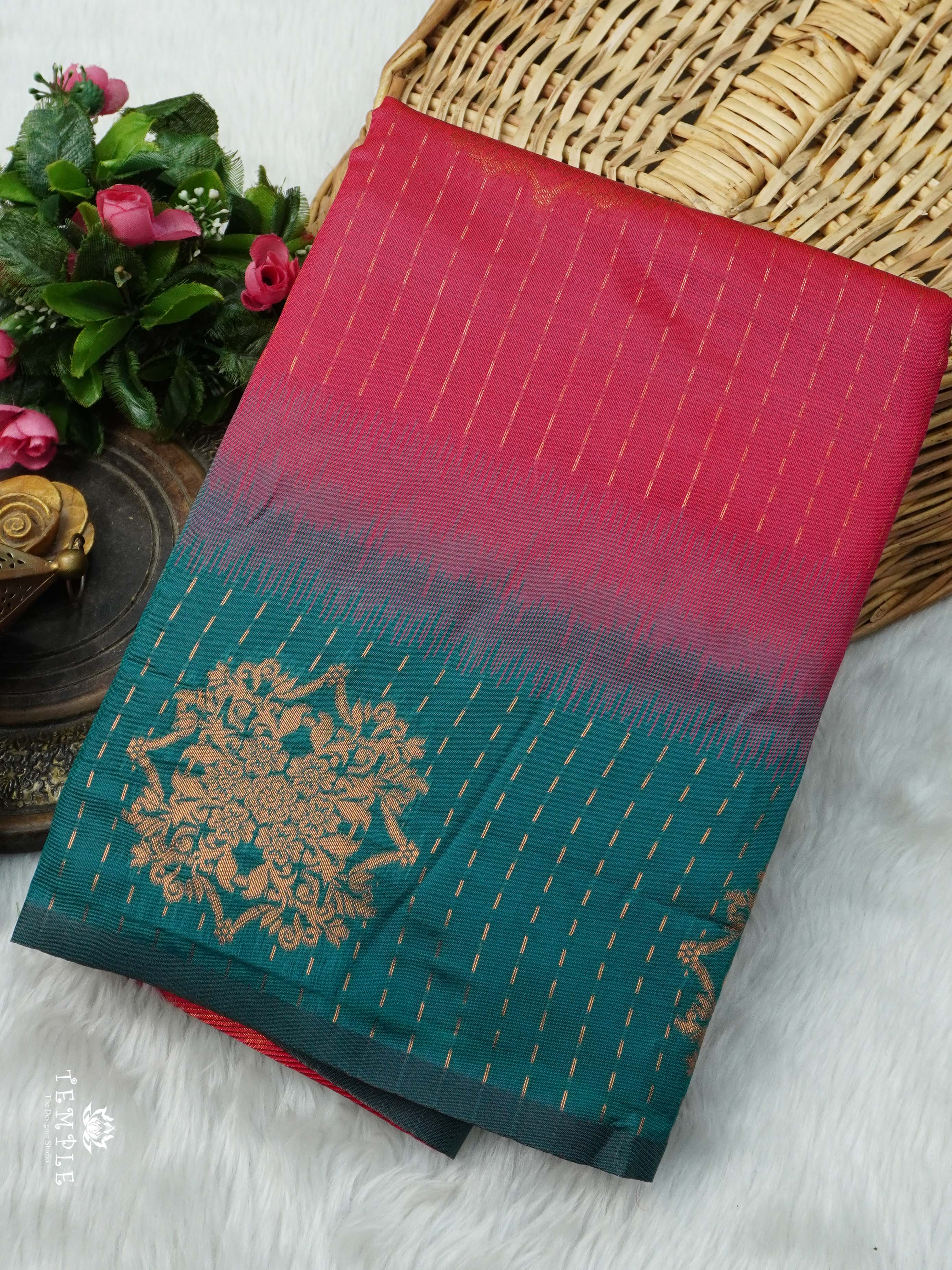 Semi Kanchi Silk Saree | TTDS2736