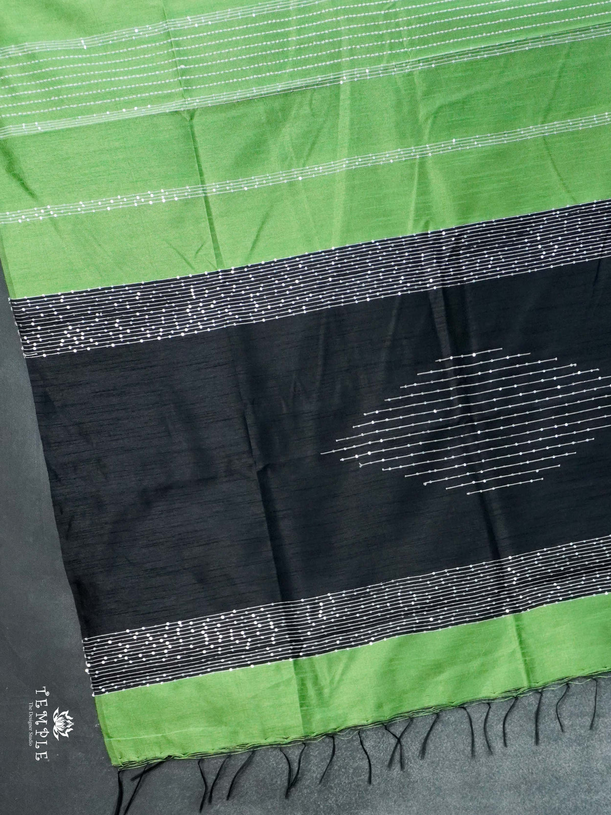 Raw Silk Saree with sequins Work | TTDS2100