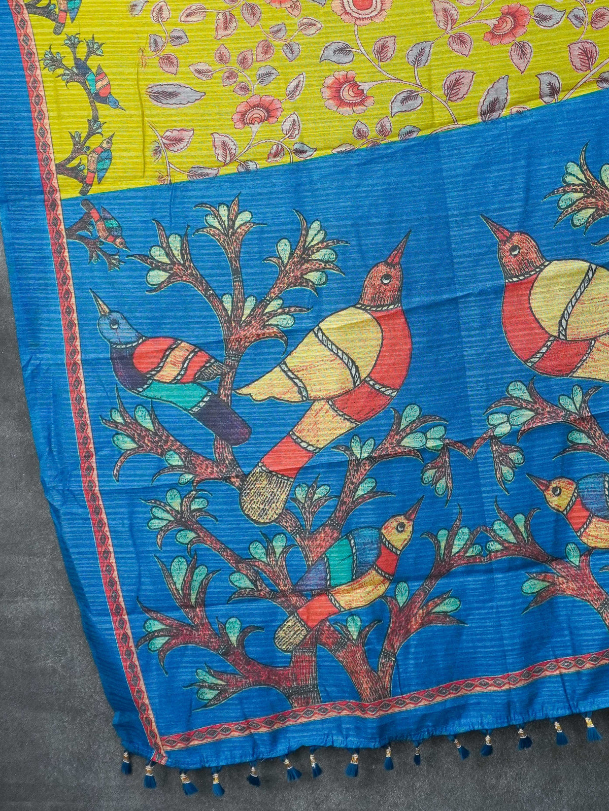 Summer Loom Cotton Saree | TTDS3590