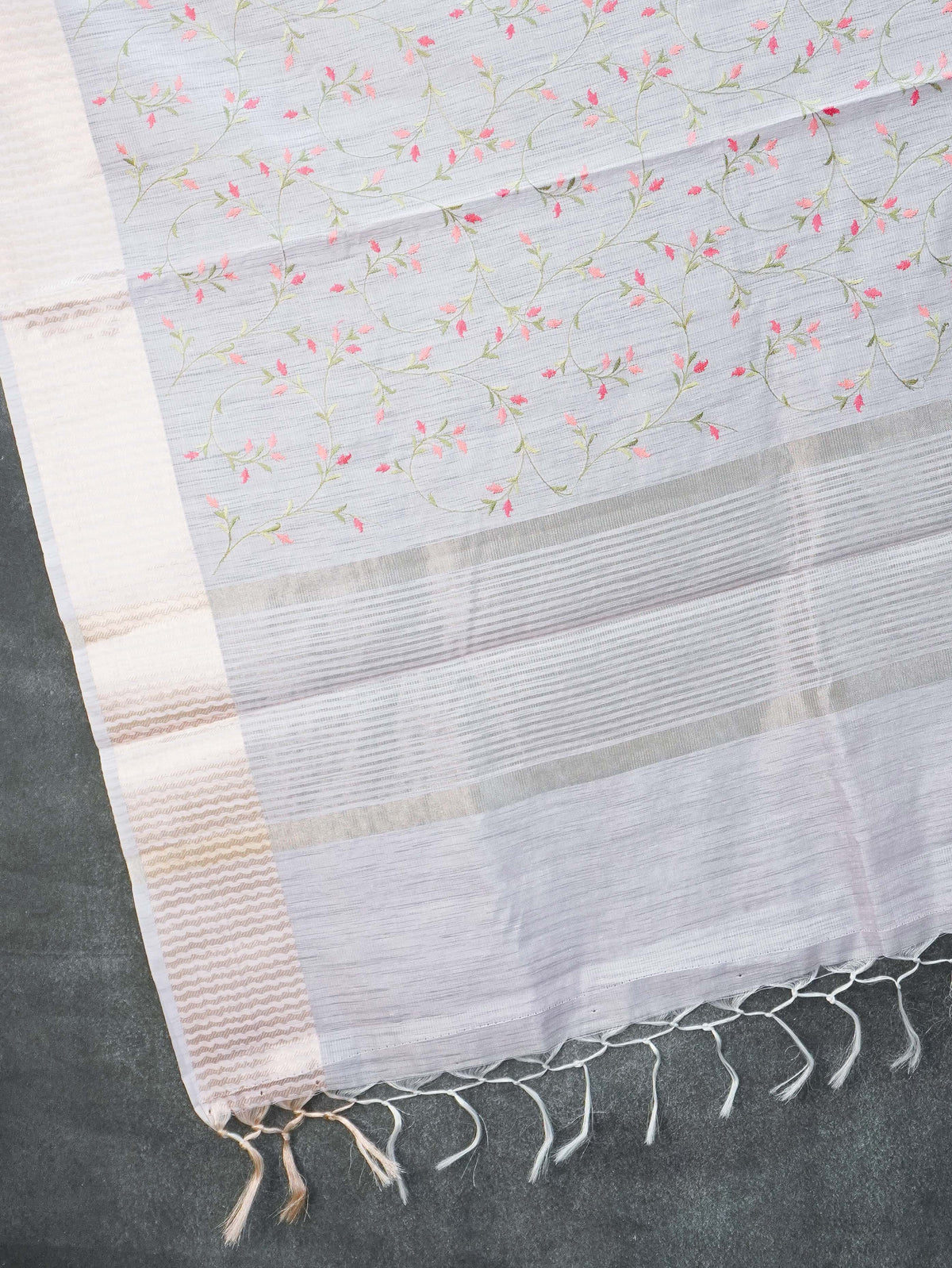 Linen Tissue Saree | TTDS3590