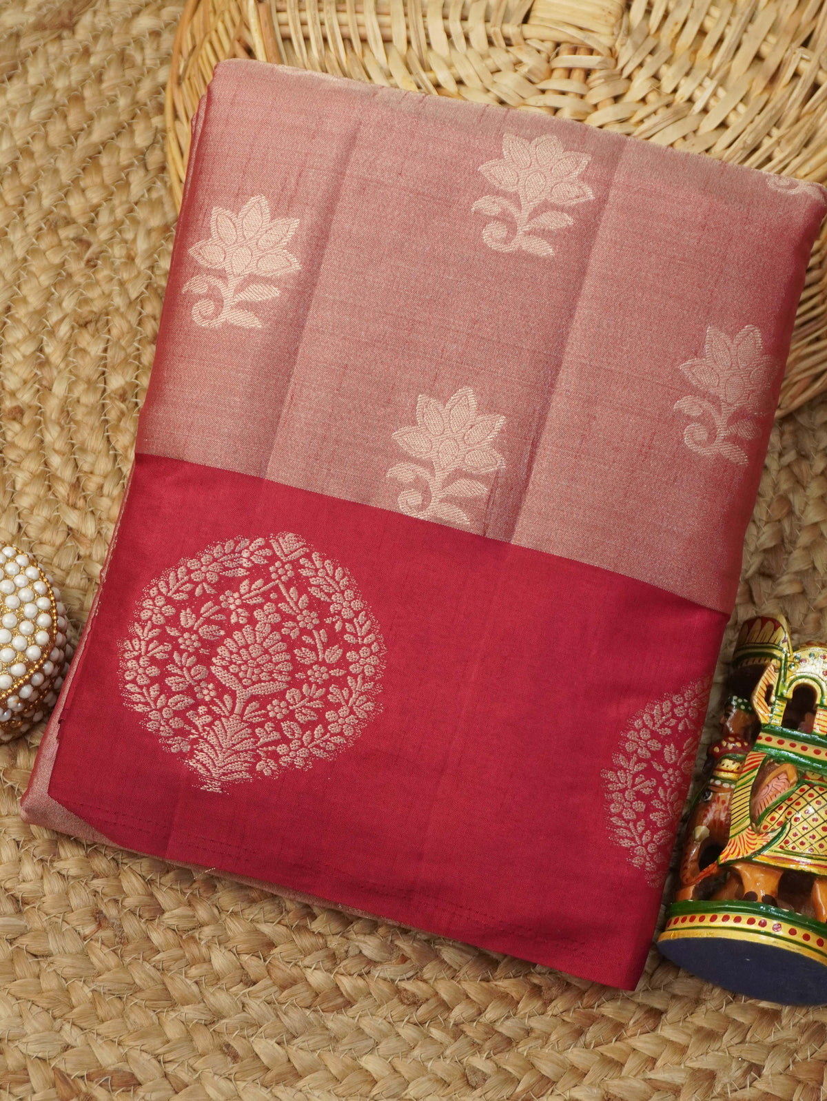 Tissue Tussar Silk Saree | TTDS3510
