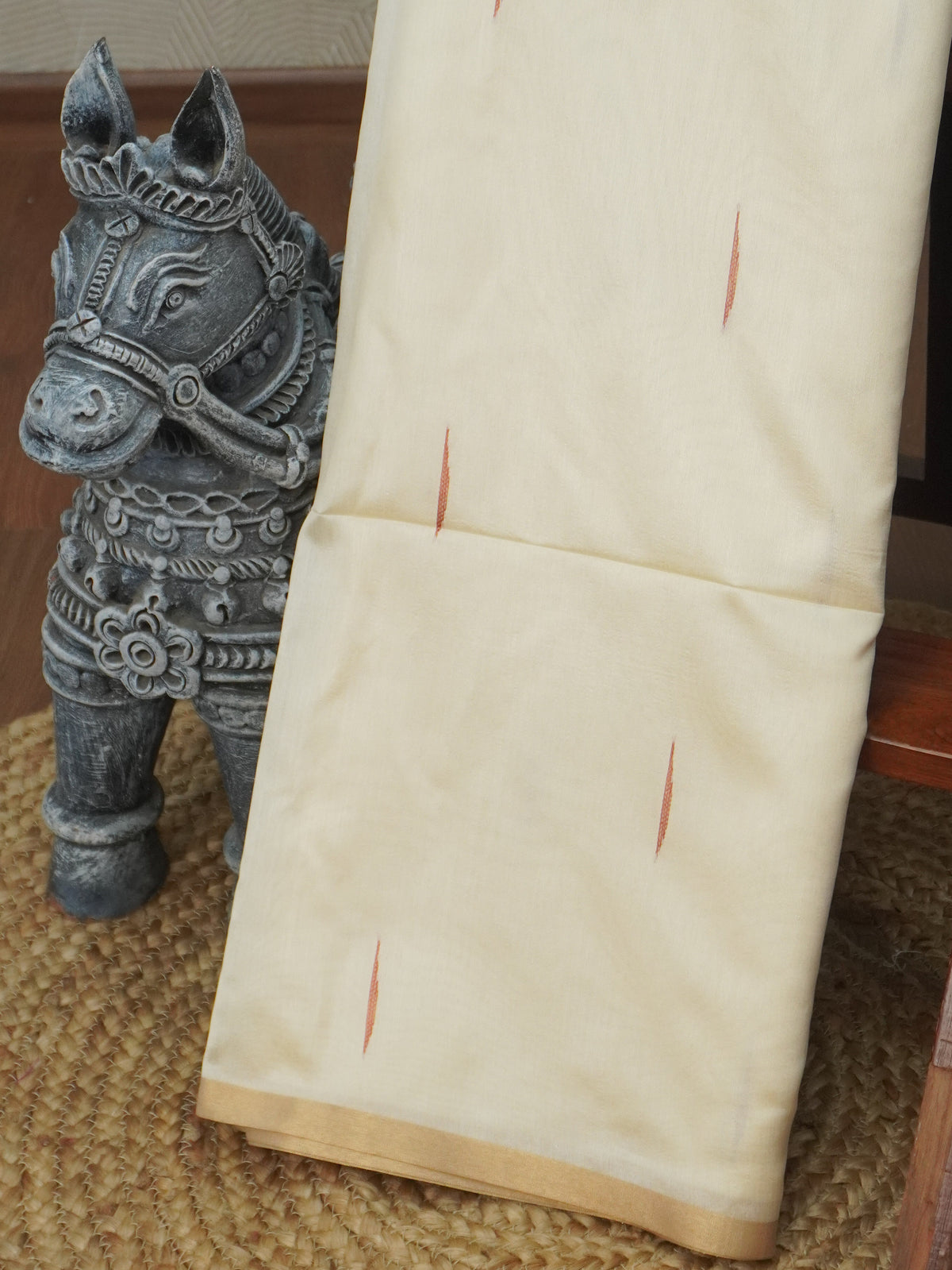 Raw Silk Saree | TTDS3594