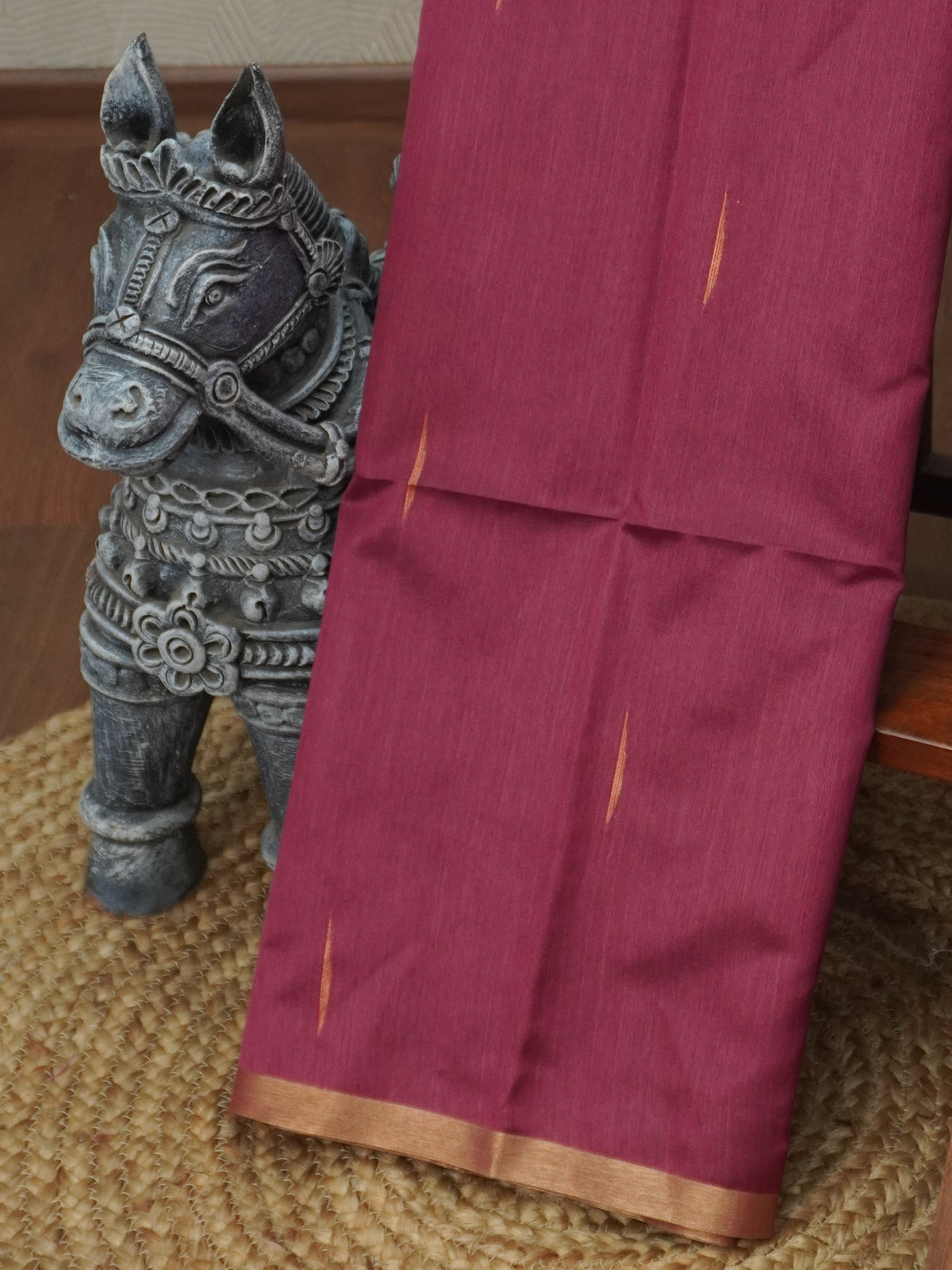 Raw Silk Saree | TTDS3594