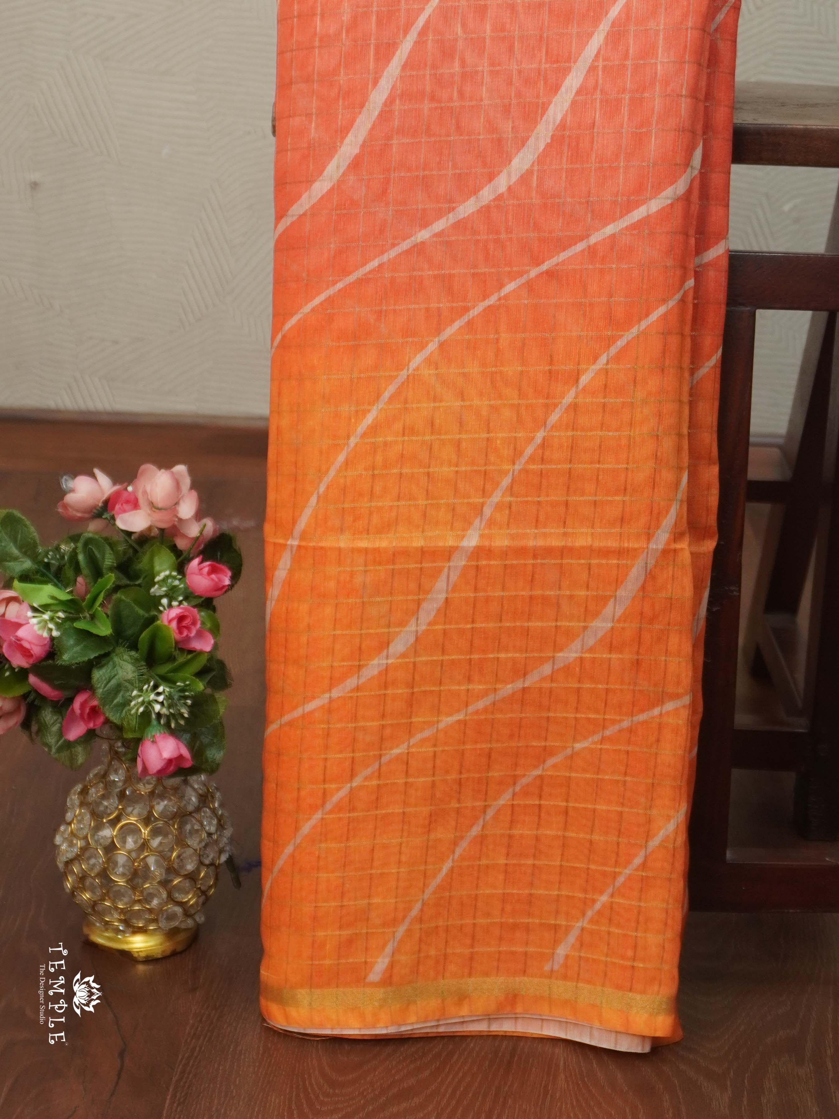 Chanderi Cotton Saree | TTDS2163 | PRE BOOKING