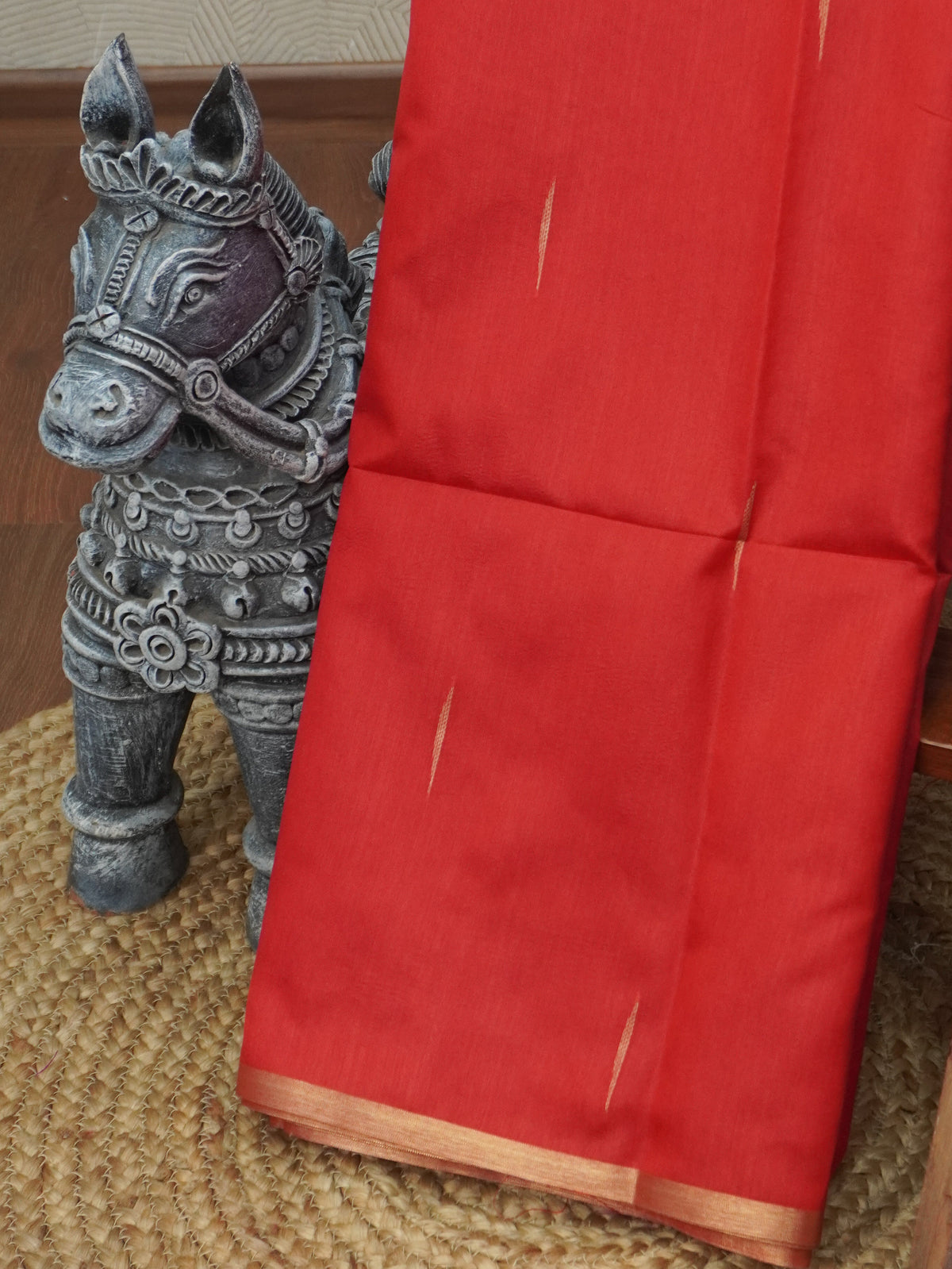 Raw Silk Saree | TTDS3594