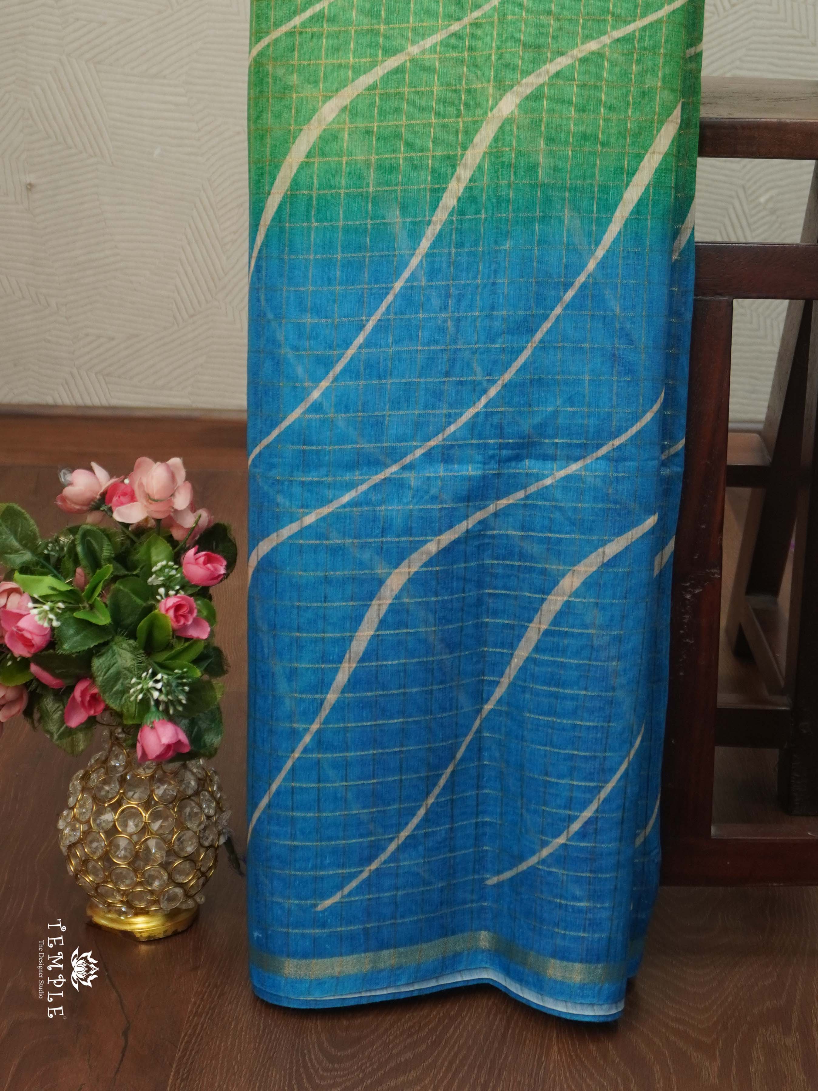 Chanderi Cotton Saree | TTDS2163 | PRE BOOKING