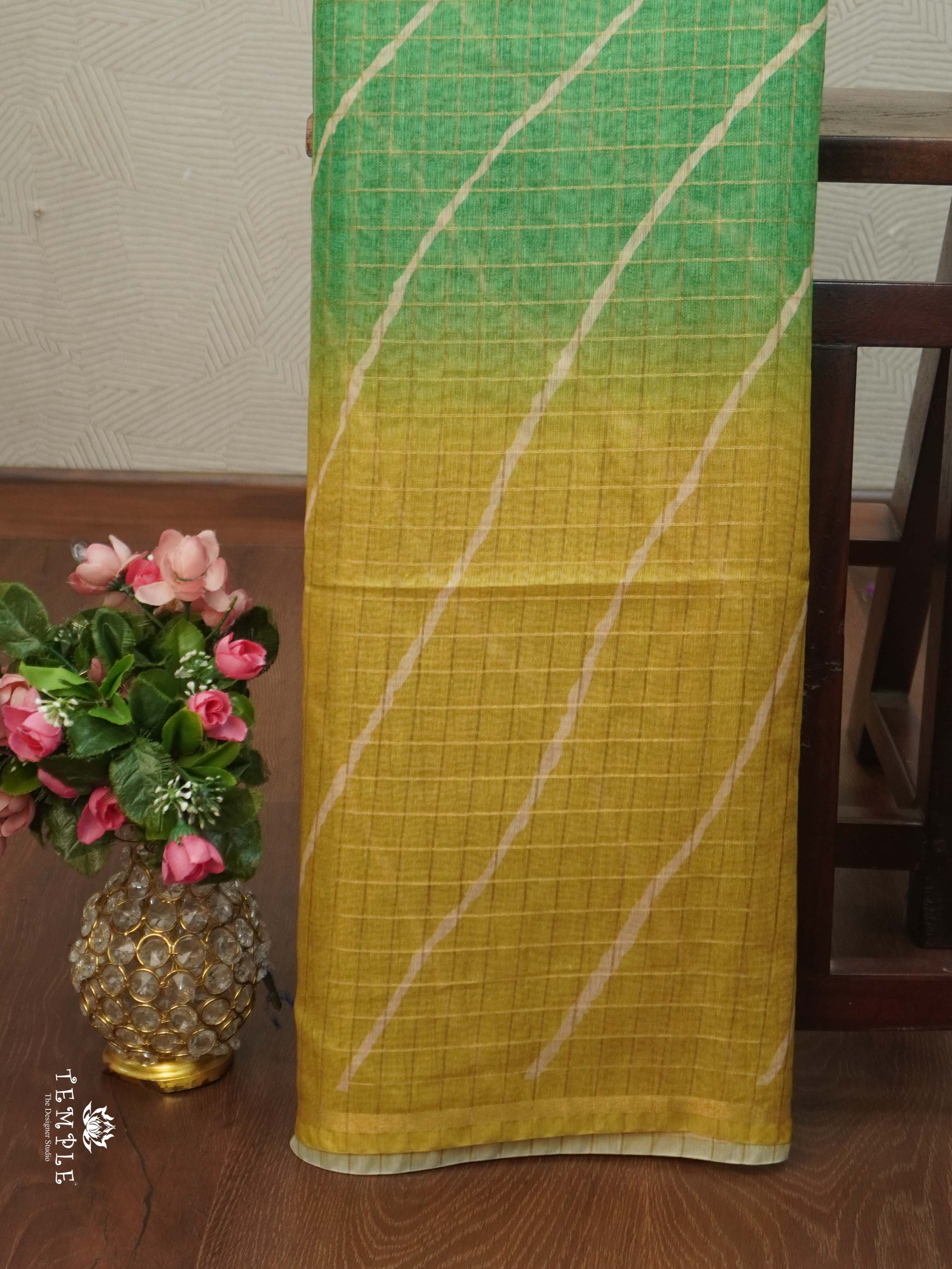 Chanderi Cotton Saree | TTDS2167