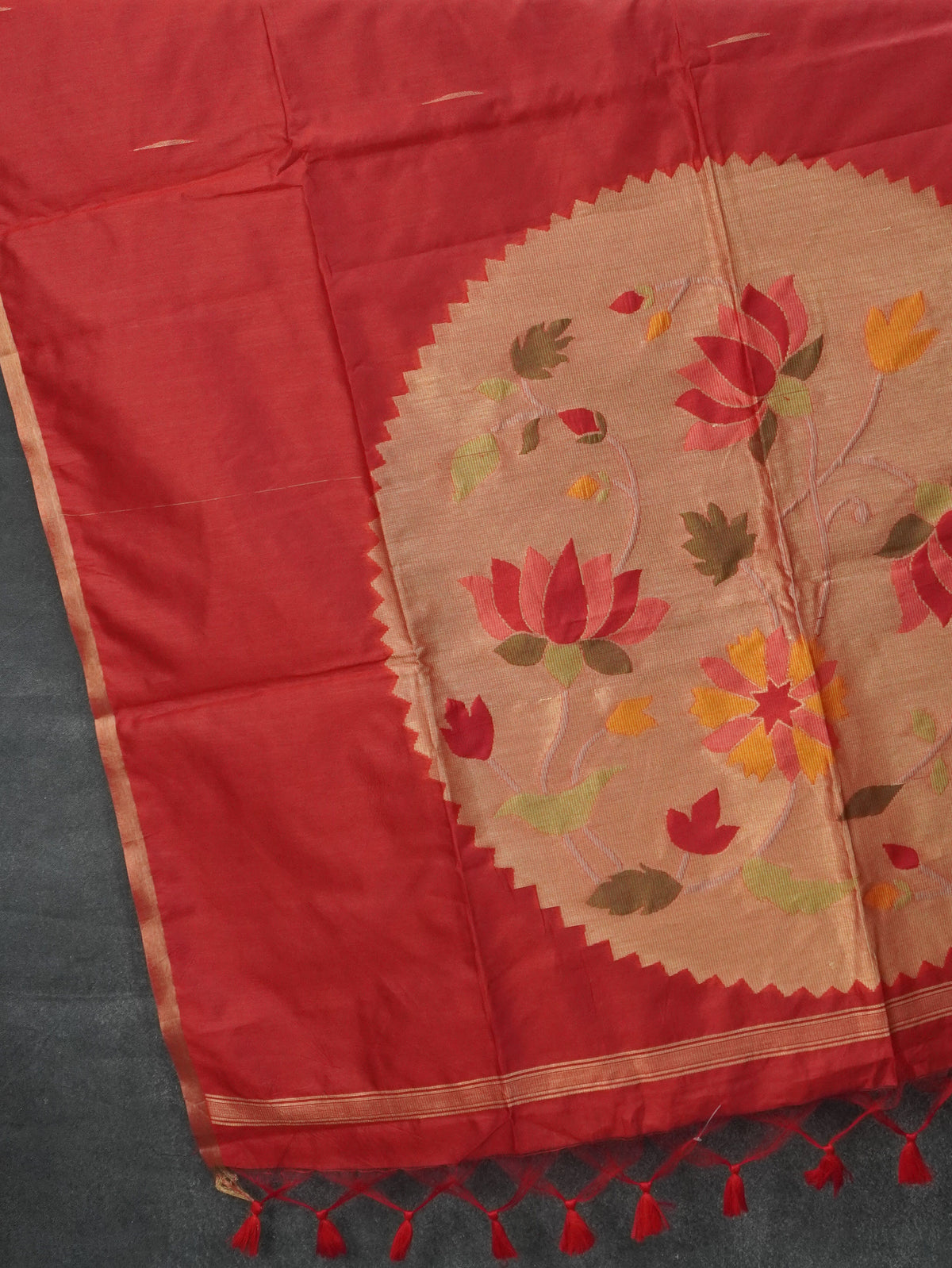 Raw Silk Saree | TTDS3594