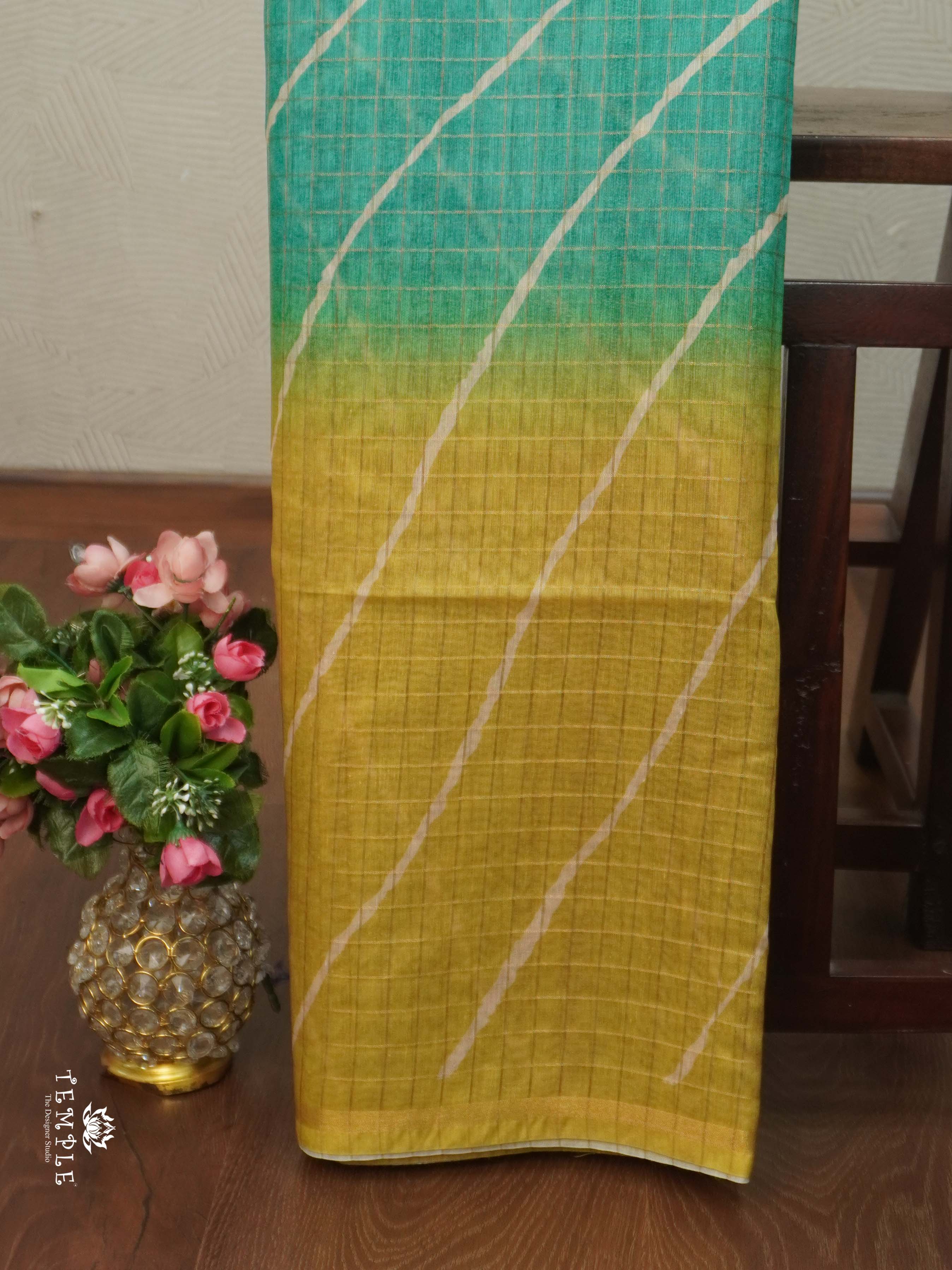 Chanderi Cotton Saree | TTDS2167