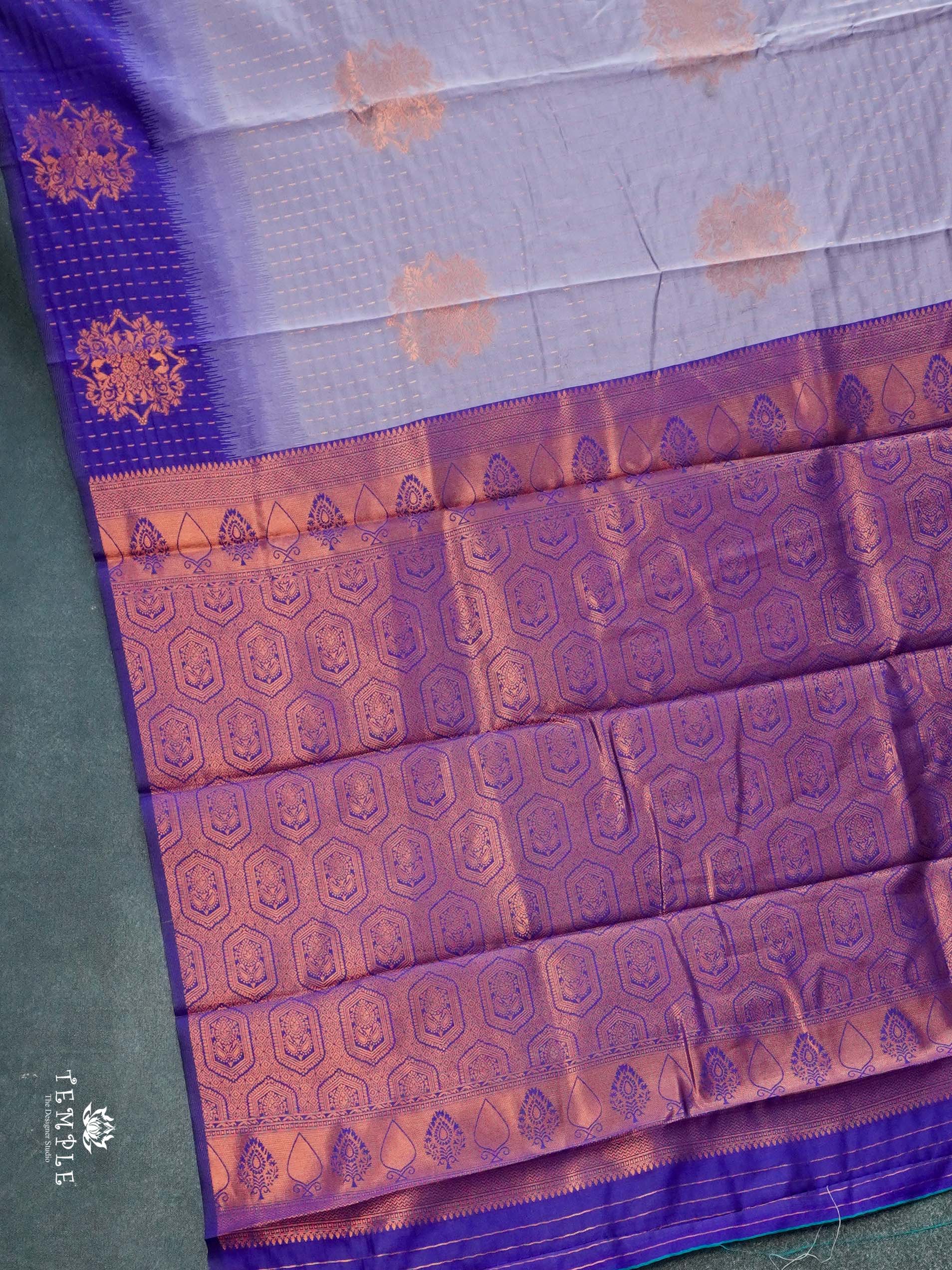 Semi Kanchi Silk Saree | TTDS2736
