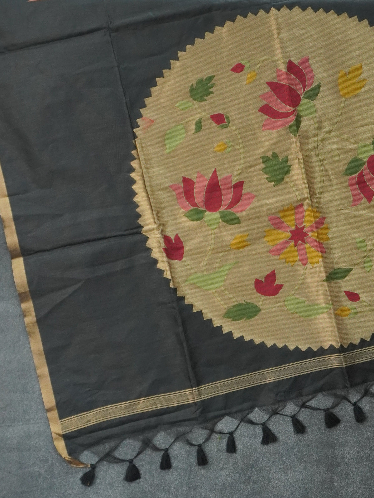 Raw Silk Saree | TTDS3594
