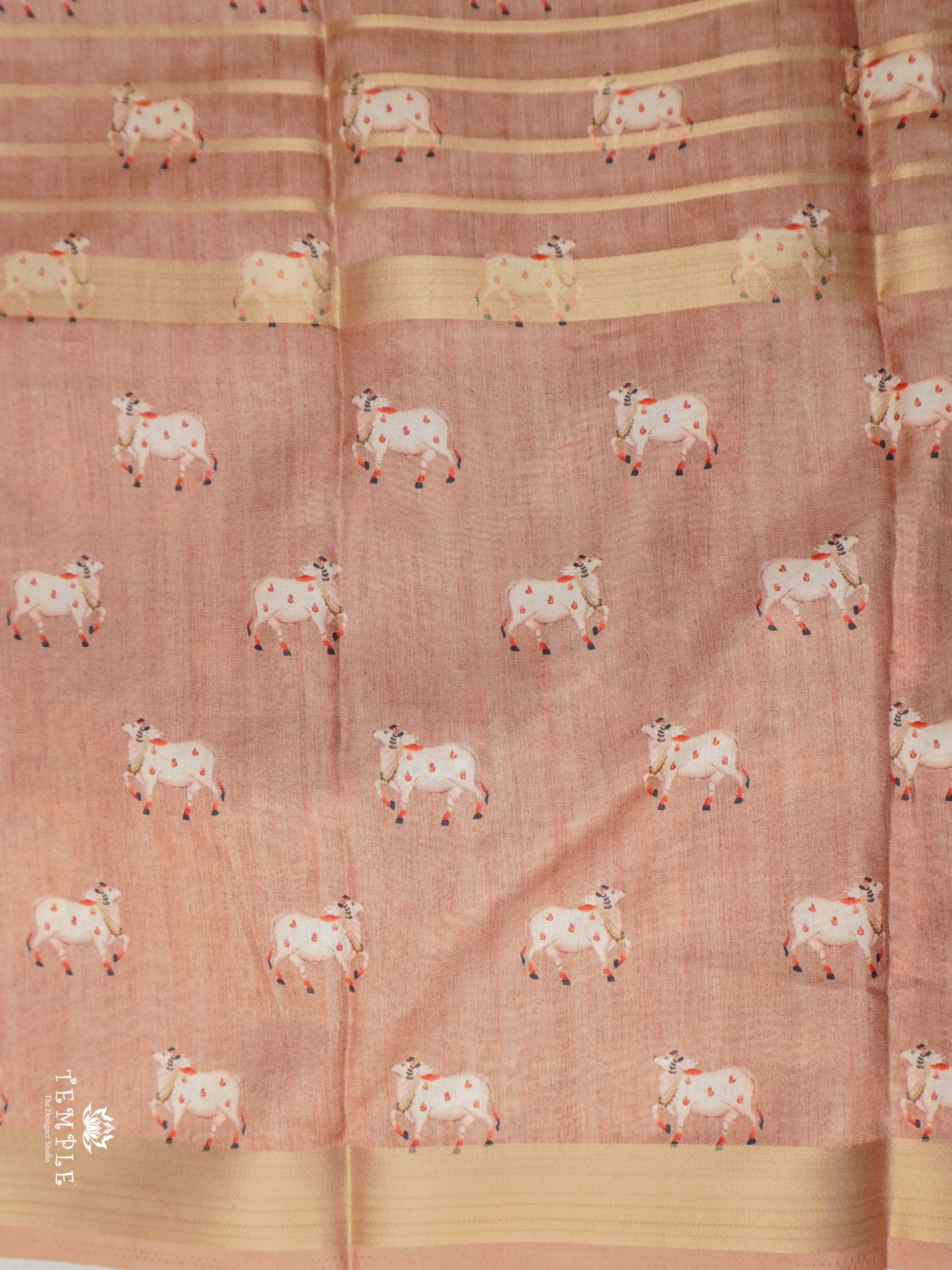 Printed Art Silk saree | TTDS2246
