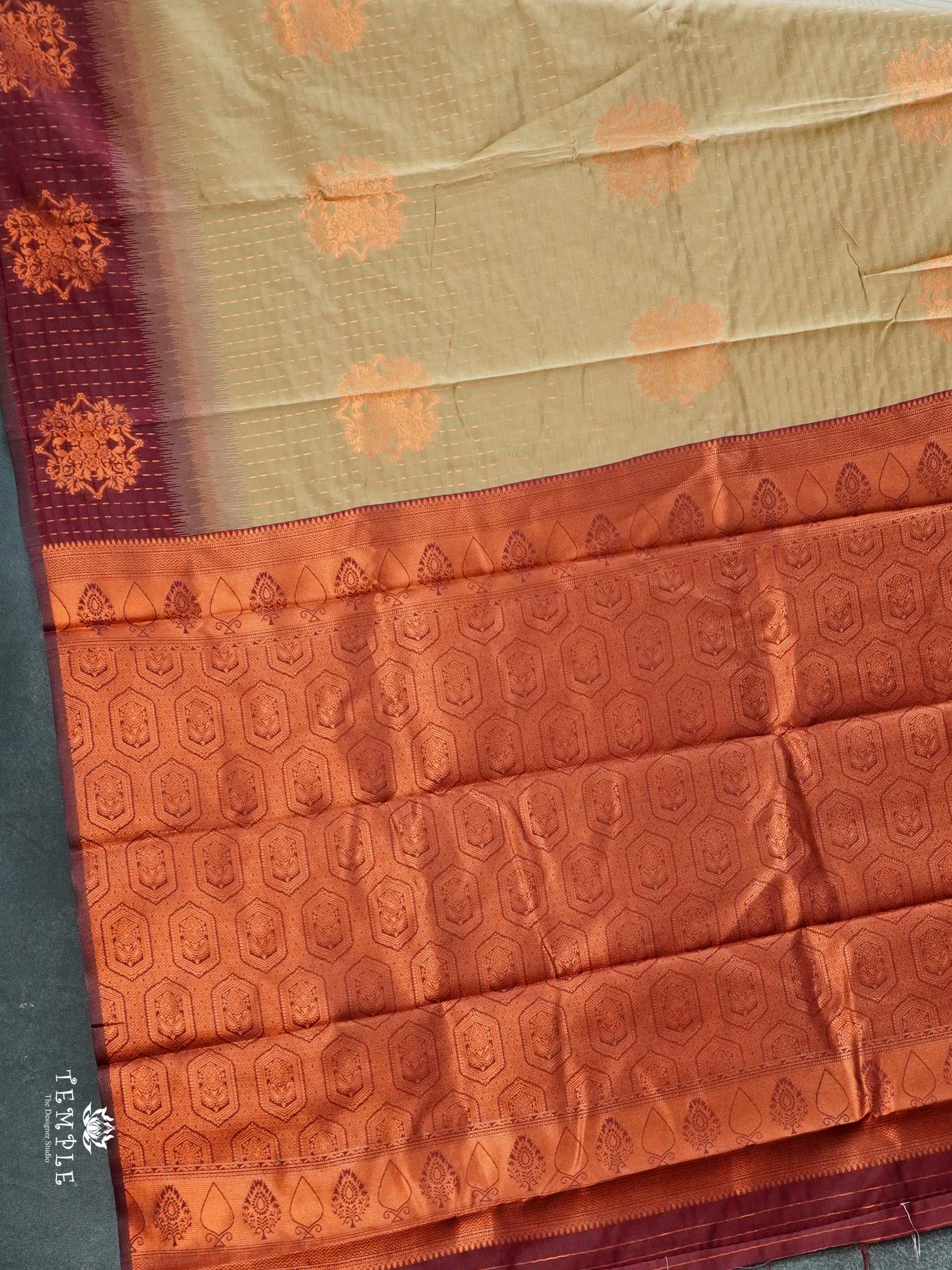 Semi Kanchi Silk Saree | TTDS2736
