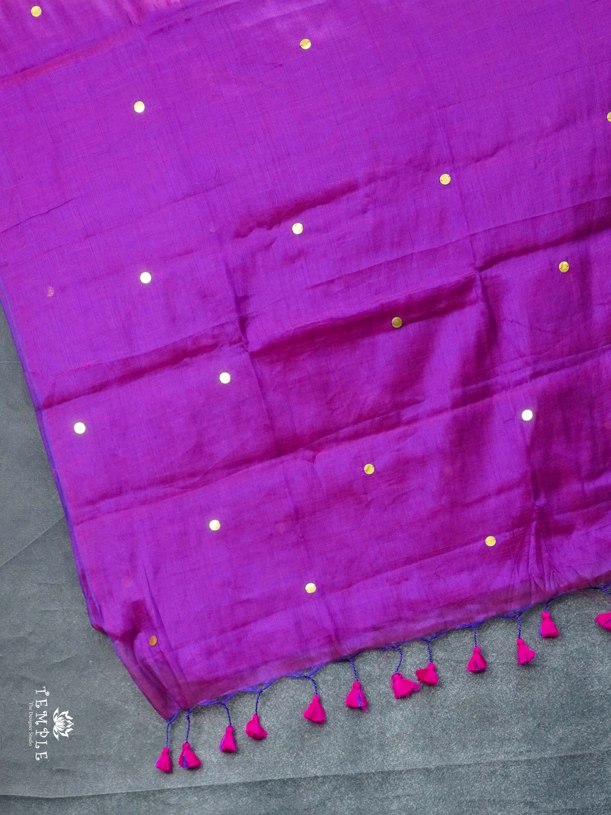 Fancy Linen Tissue Saree | TTDS2232