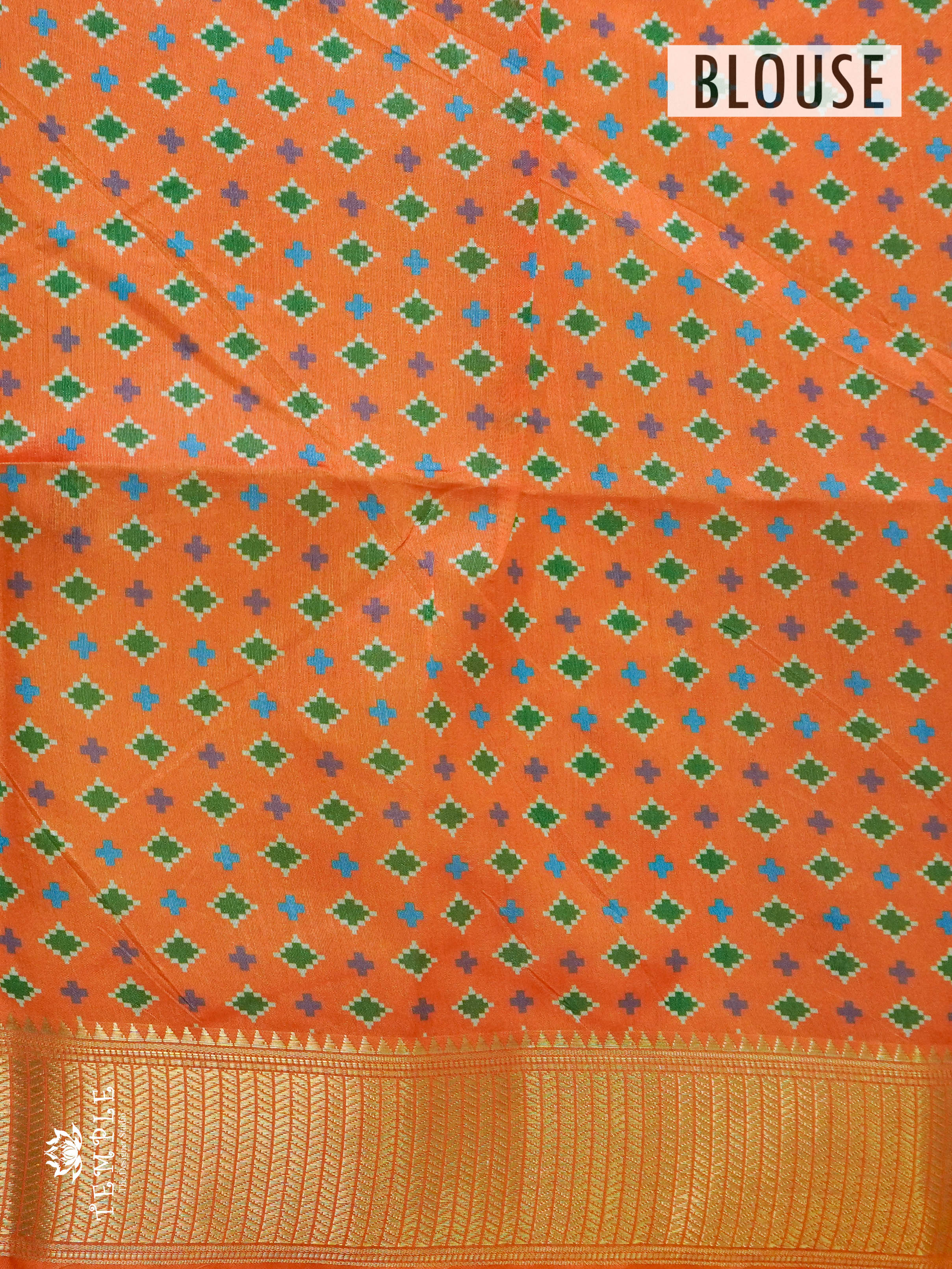 Printed moonga silk  | TTDS616