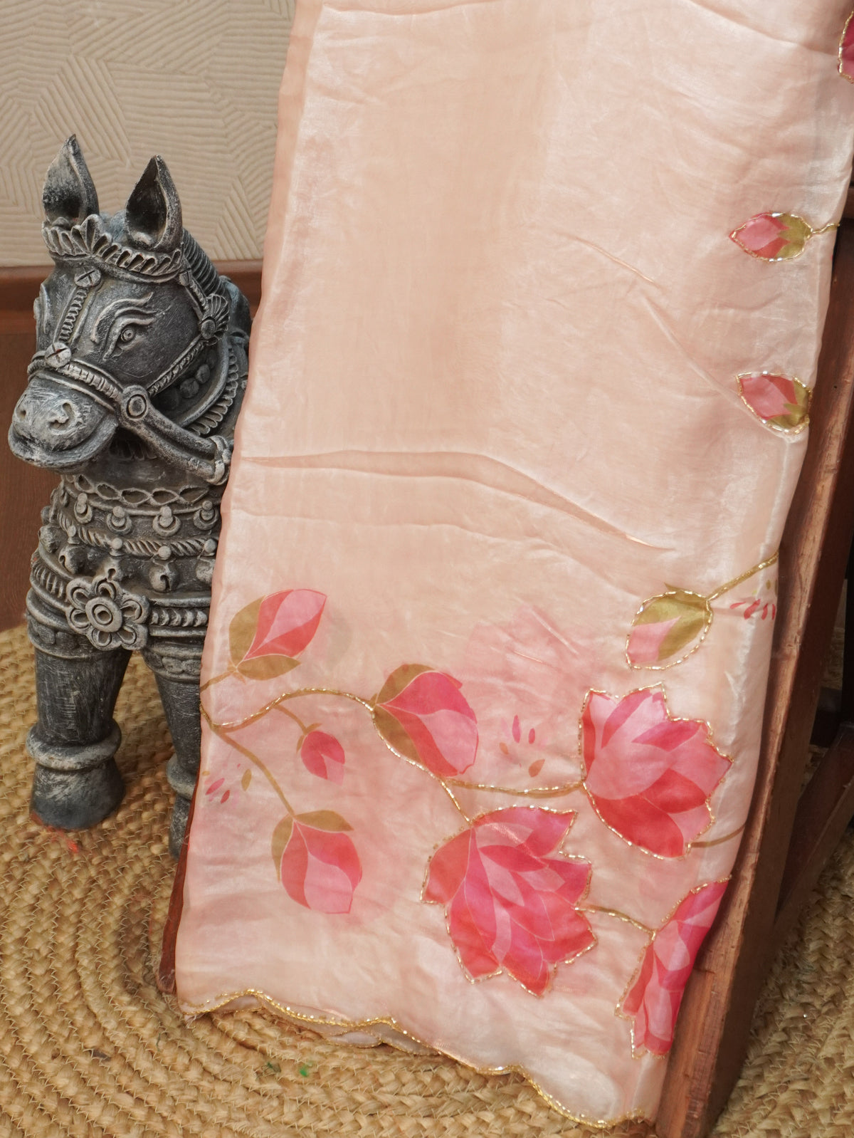 Fancy Organza Saree | TTDS3596