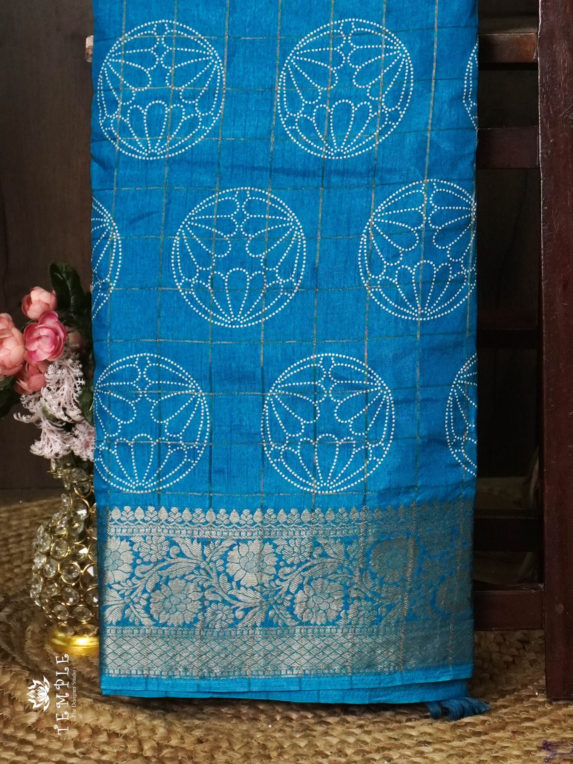 Art Silk saree(Sky Blue) | TTDS1292 | Sparkling Deals