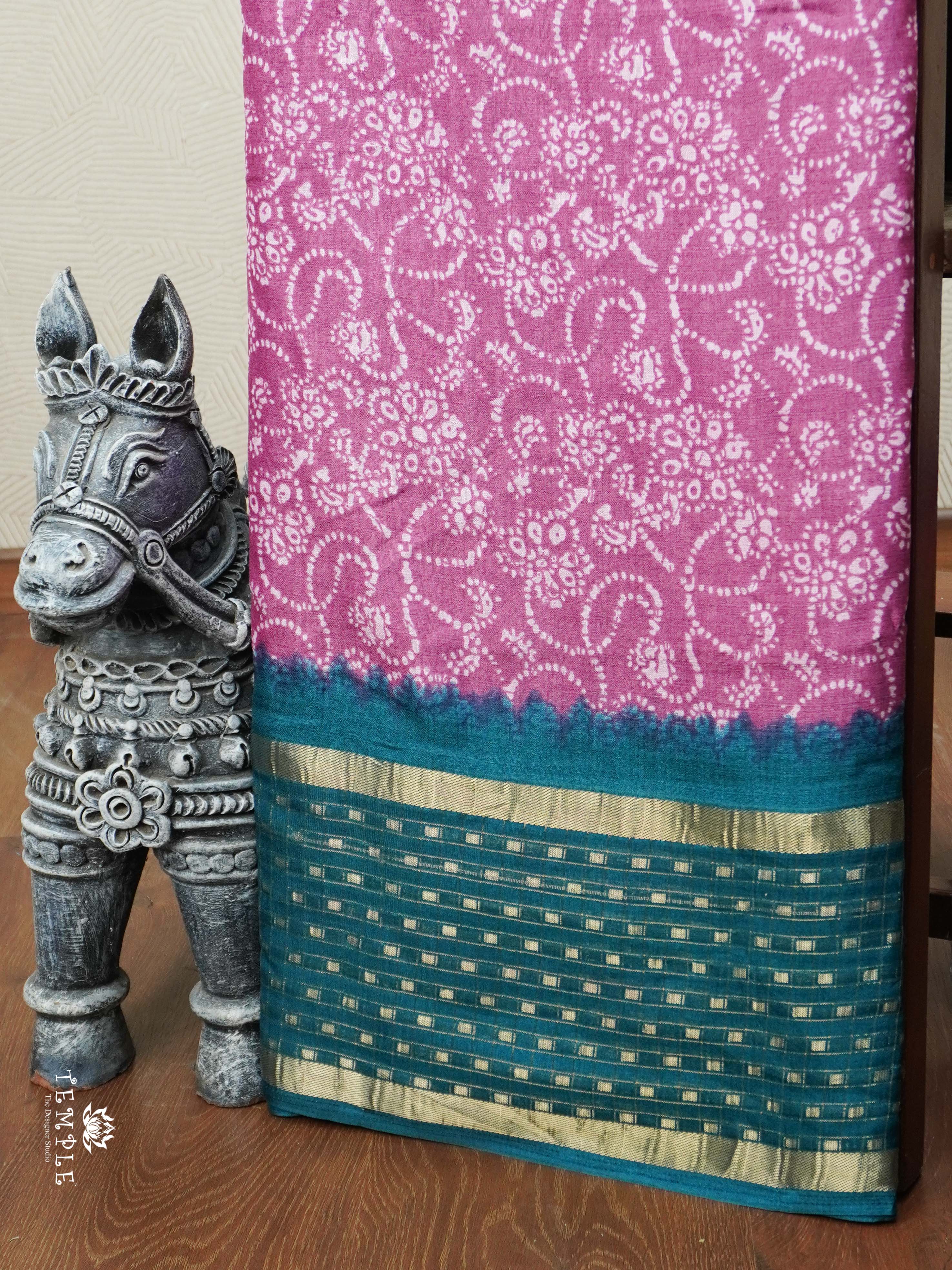 Printed Georgette Saree | TTDS2746