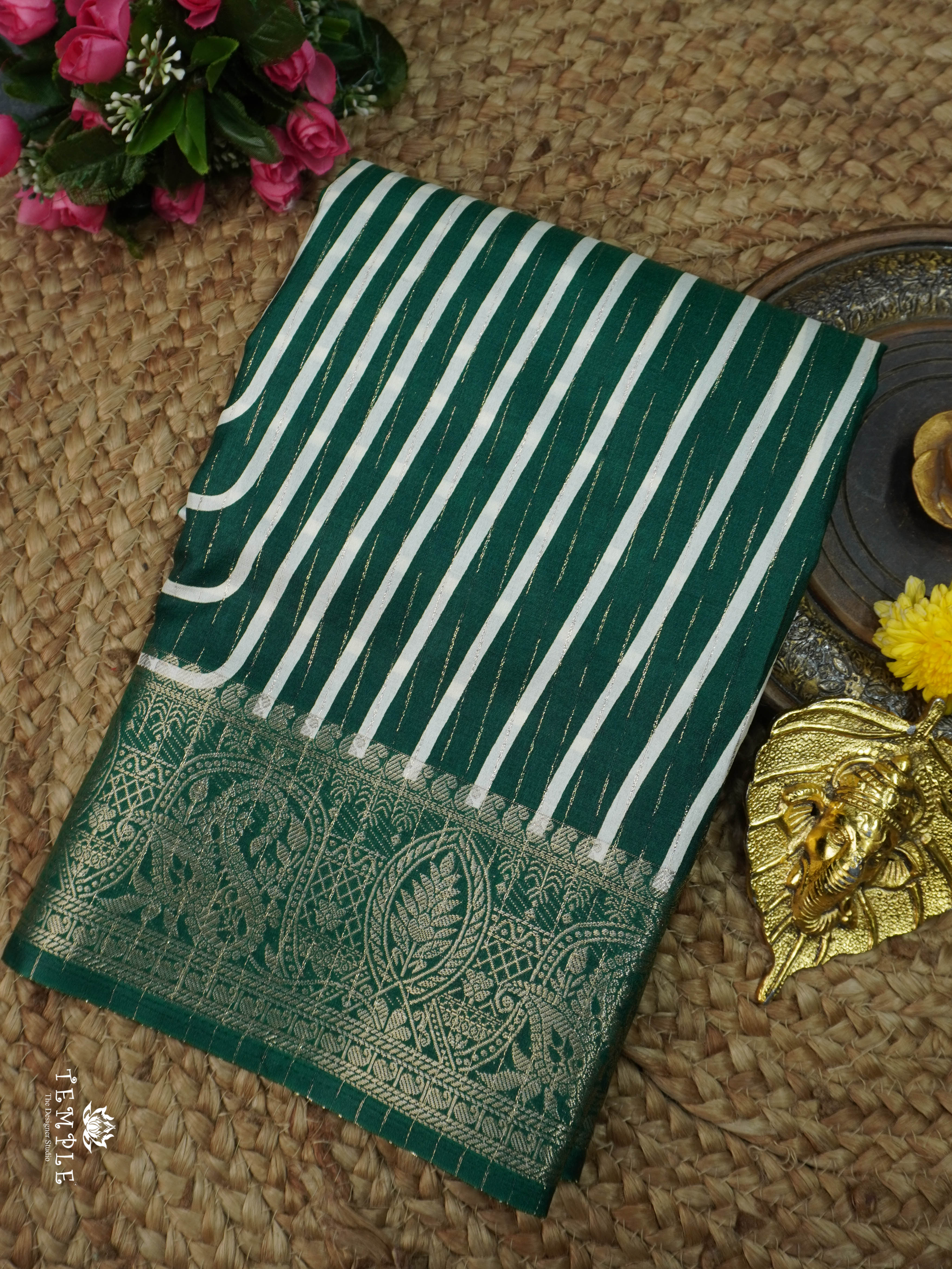 Binny Silk Saree(Geometrical Pattern) | TTDS1711