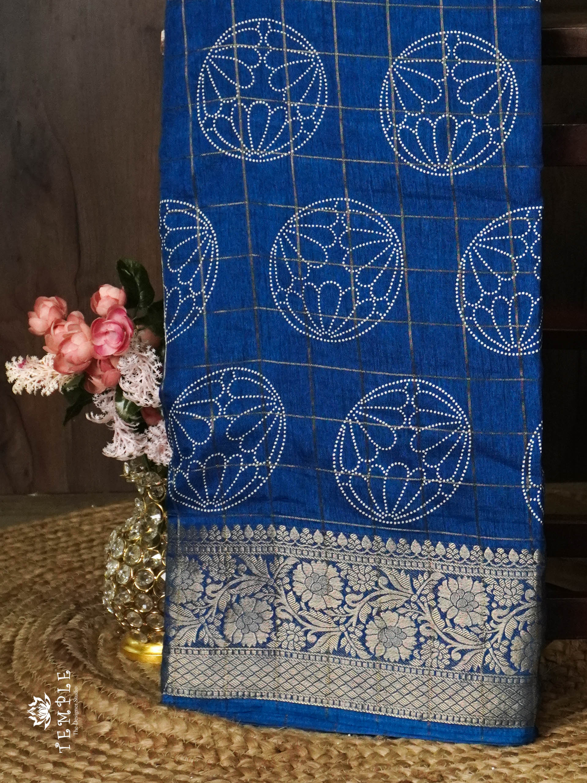 Art Silk saree(Teal Blue) | TTDS1292 | Sparkling Deals