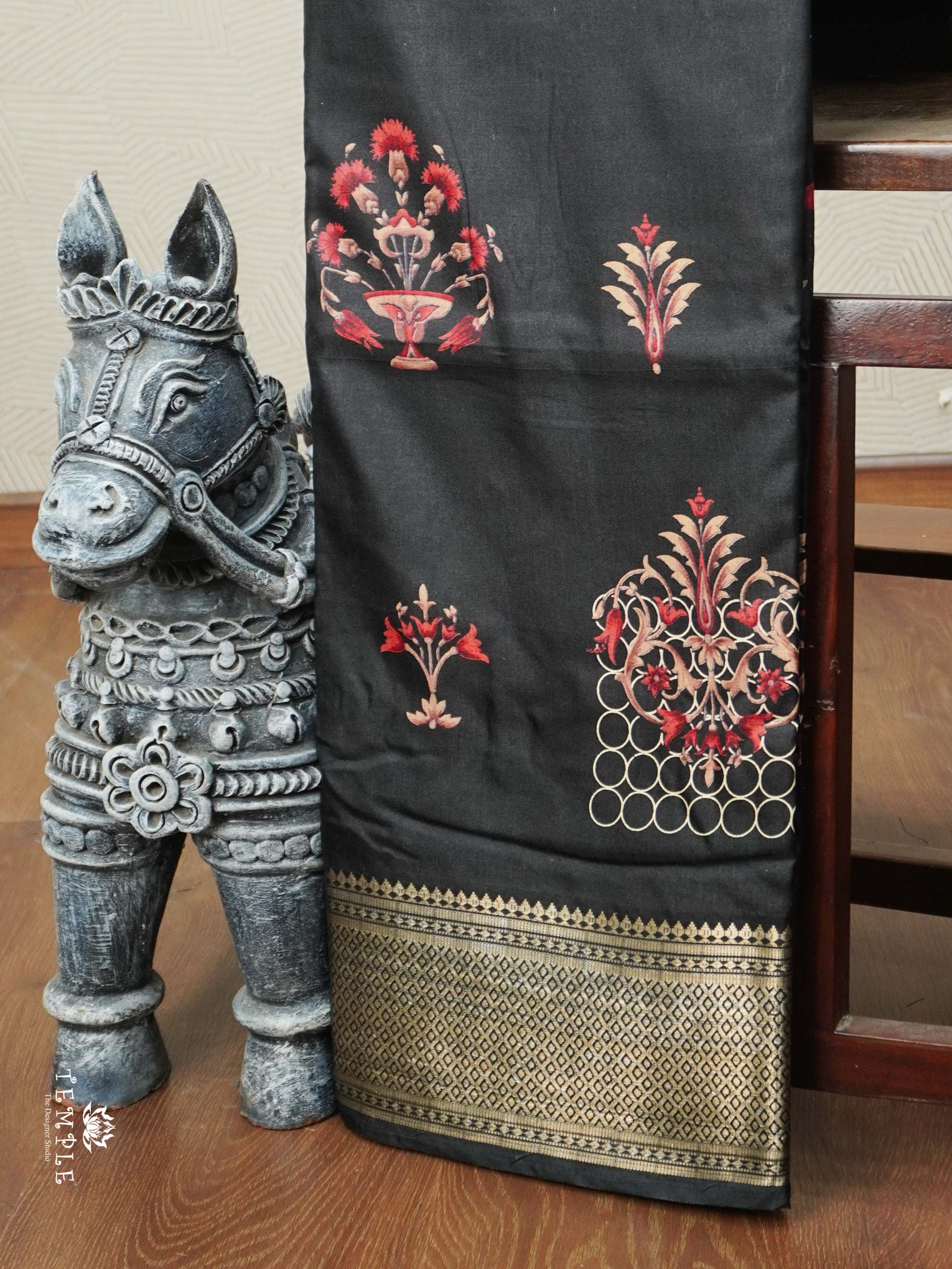 Printed Dola Saree | TTDS2748