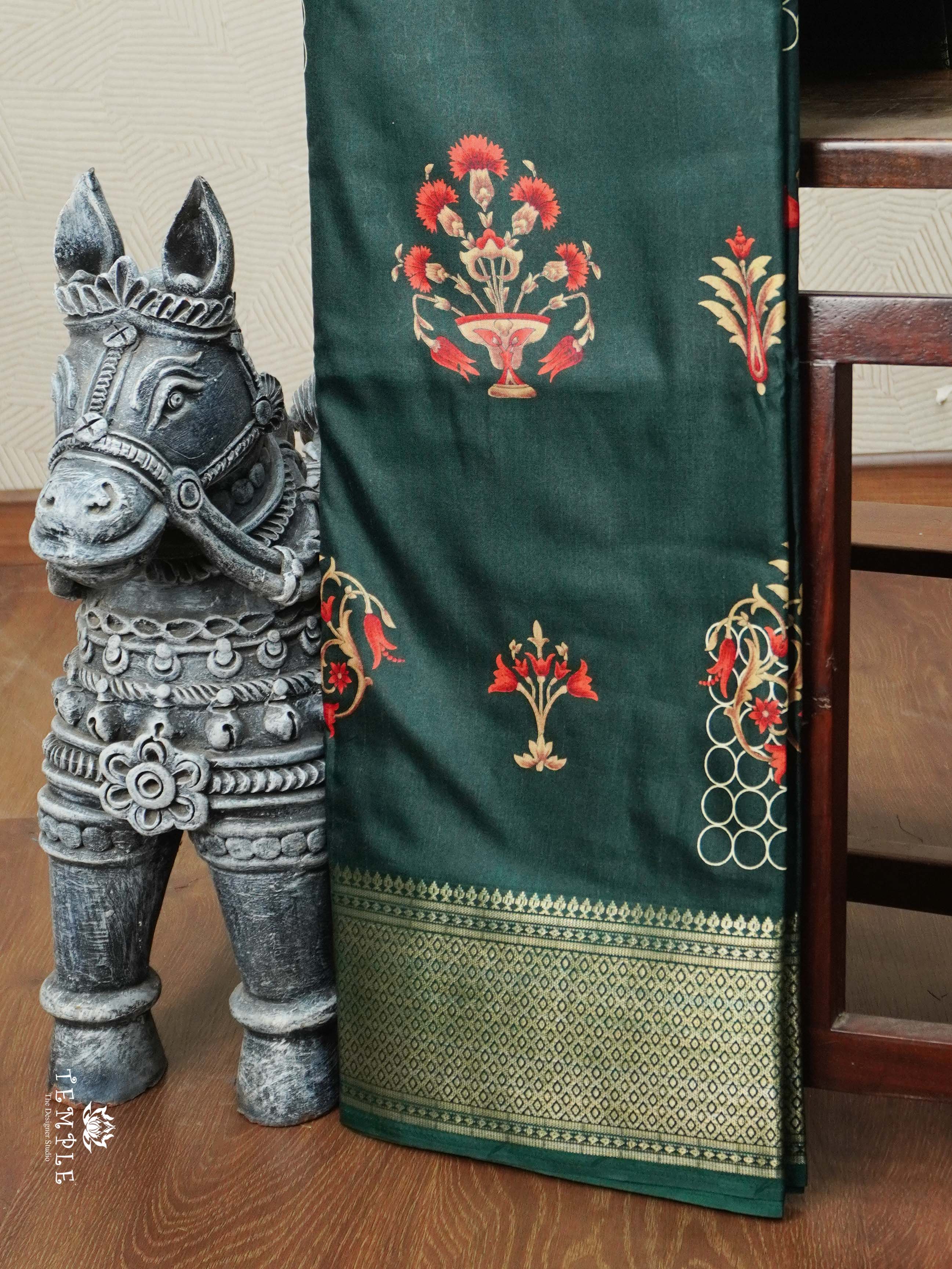 Printed Dola Saree | TTDS2748