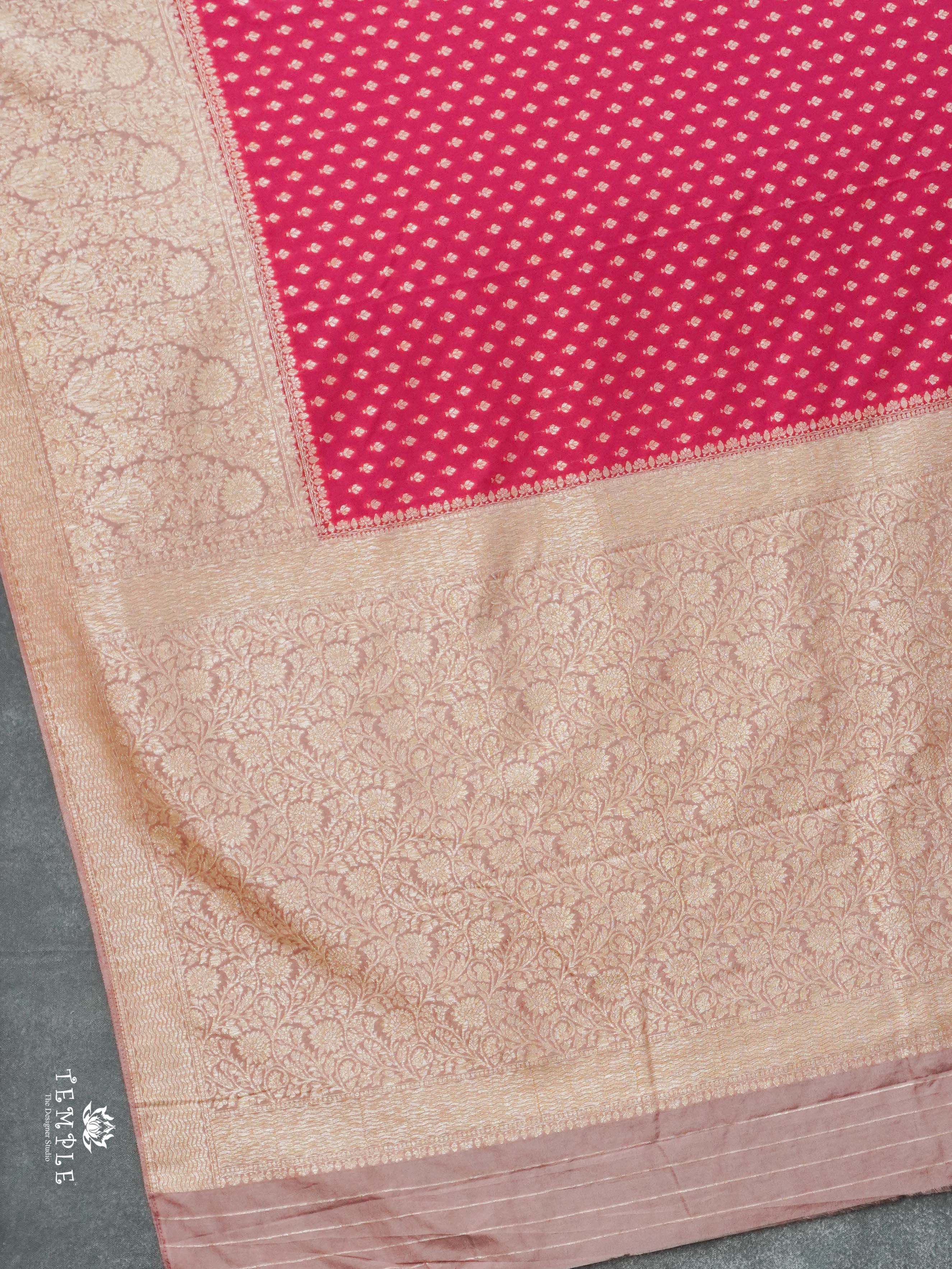 Khaddi Georgette Saree | TTDS2672