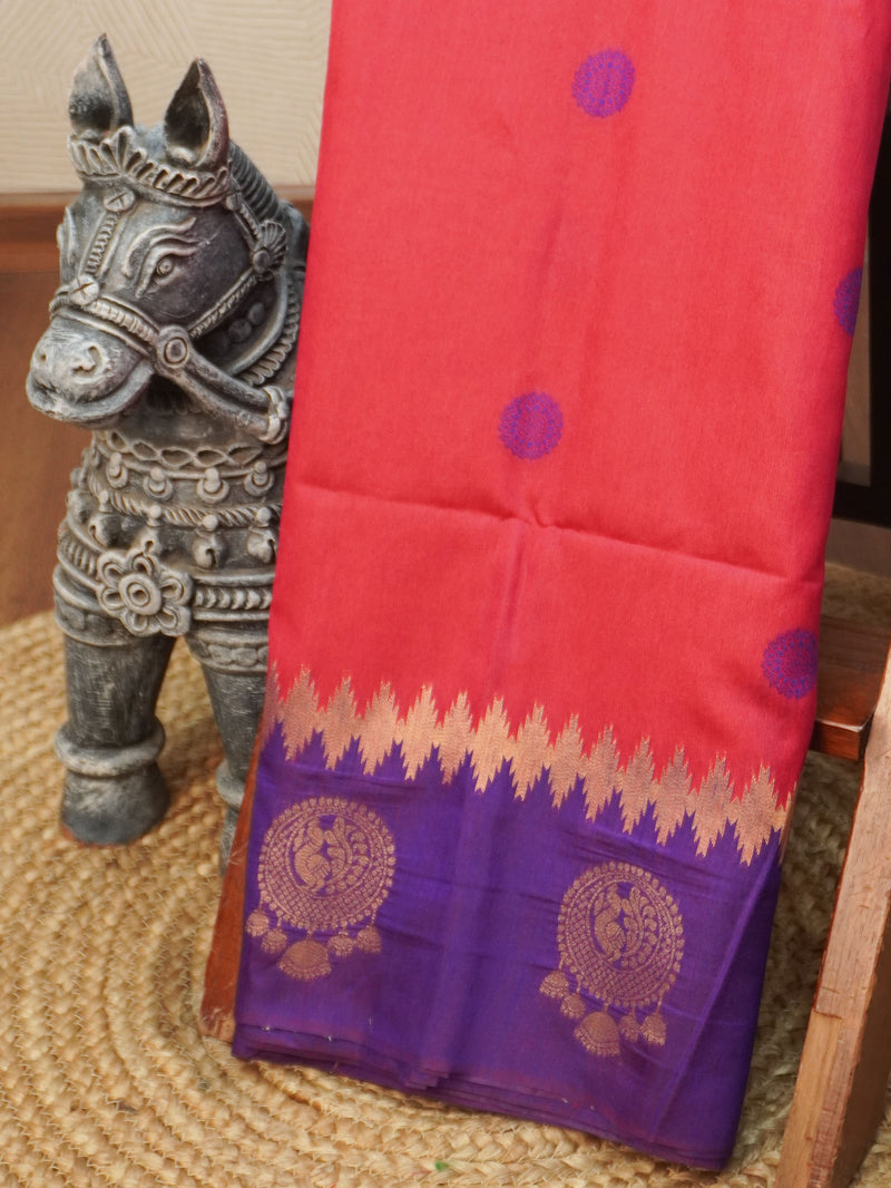 Chappa Silk Saree | TTDS3673