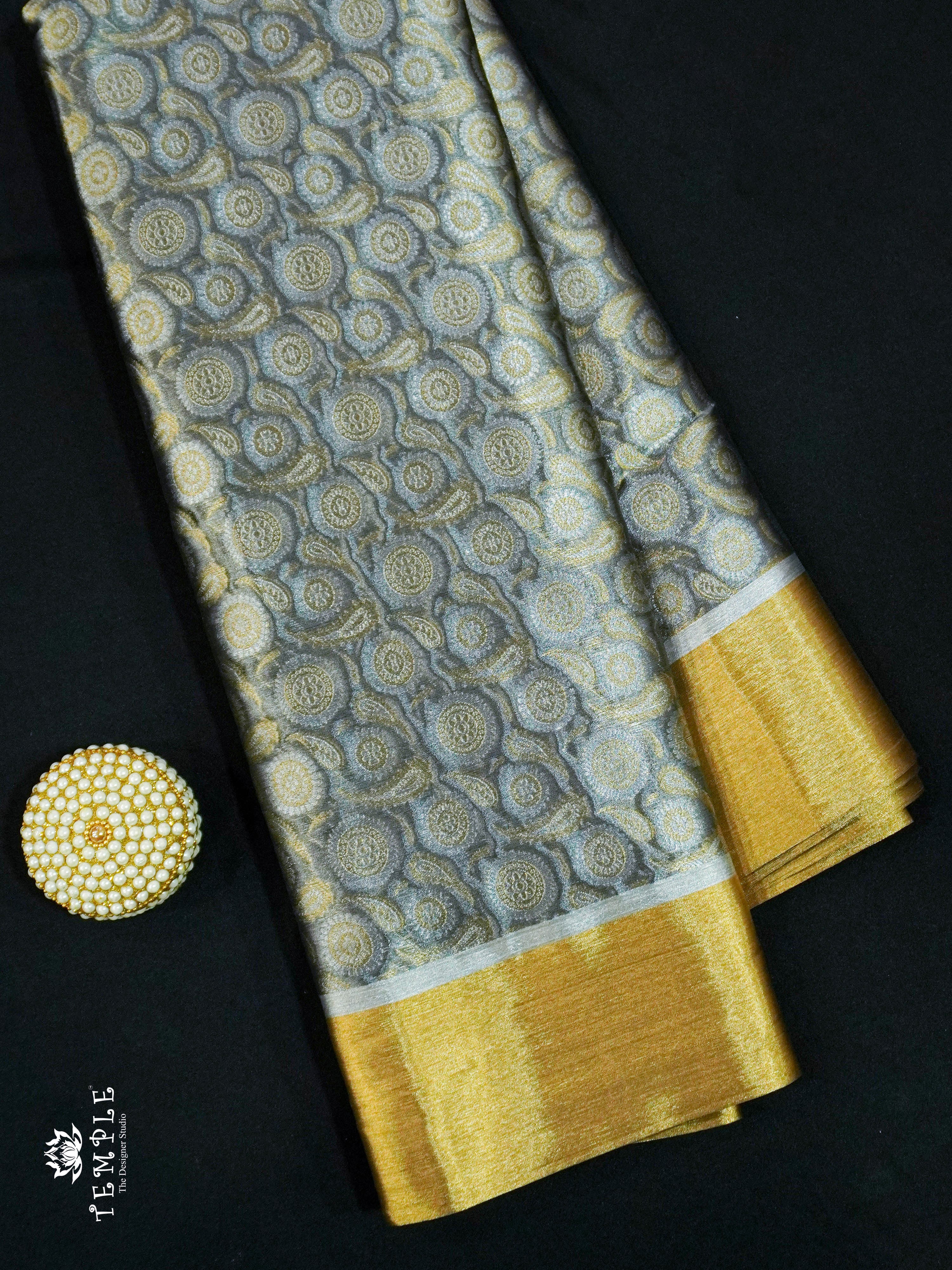 Metallic Tissue Banarasi silk sarees | TTDS719
