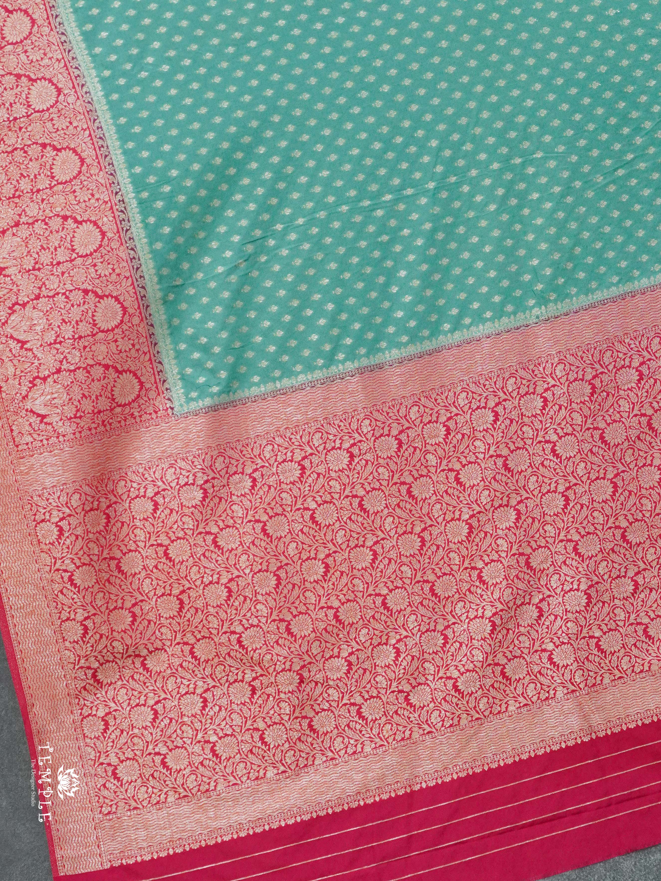 Khaddi Georgette Saree | TTDS2672