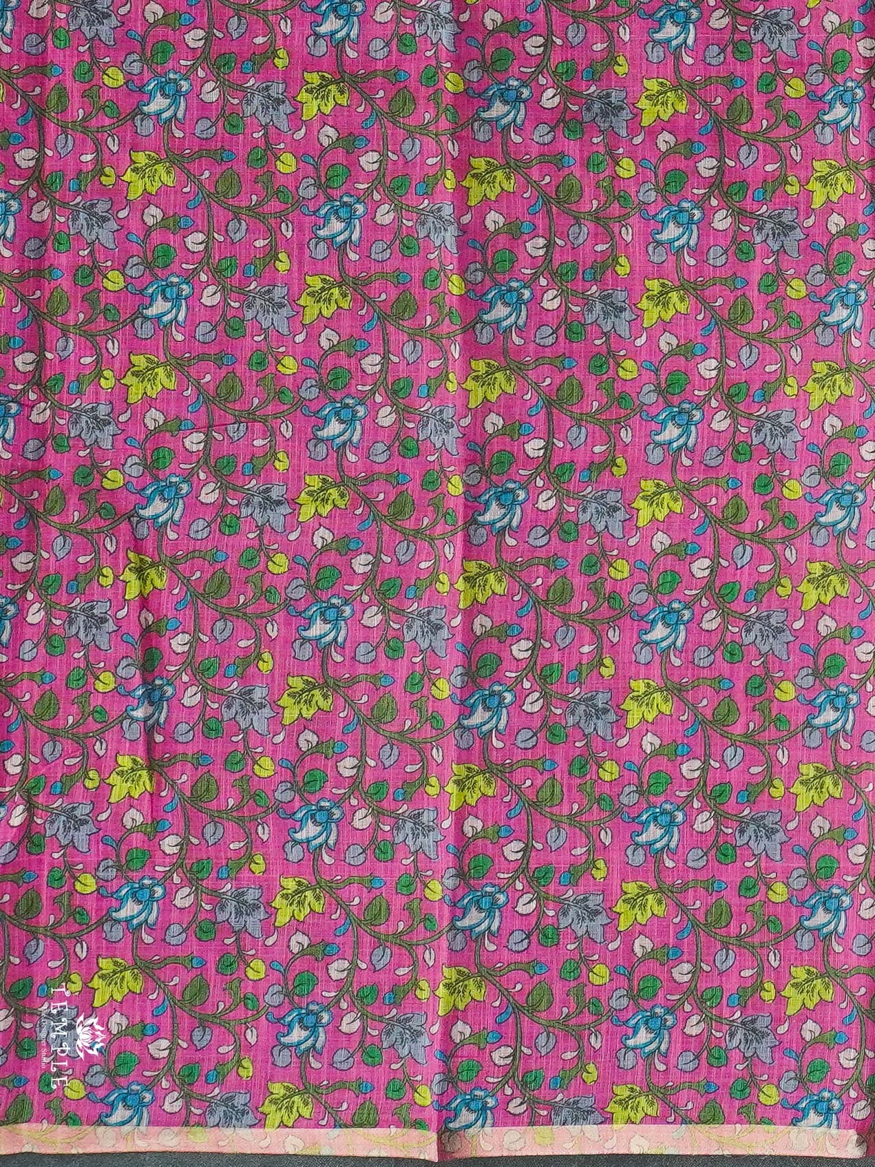 Printed Chanderi Cotton saree | TTDS2254