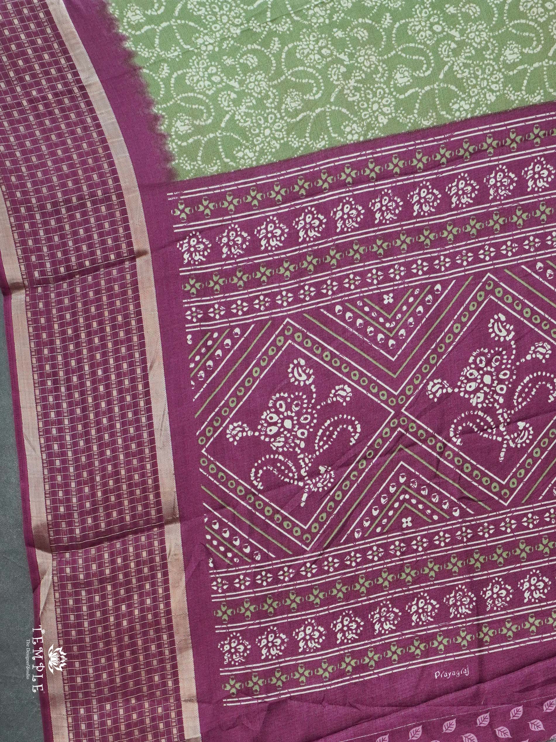 Printed Georgette Saree | TTDS2746