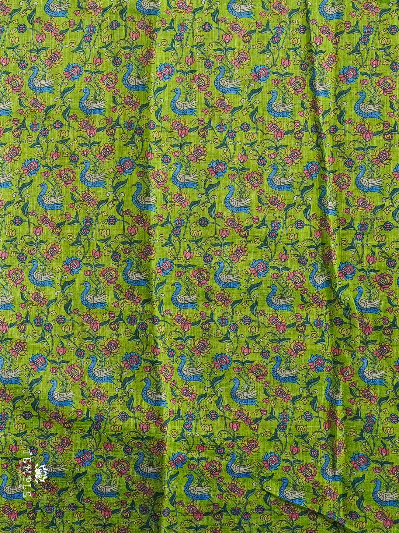 Printed Chanderi Cotton saree | TTDS2253