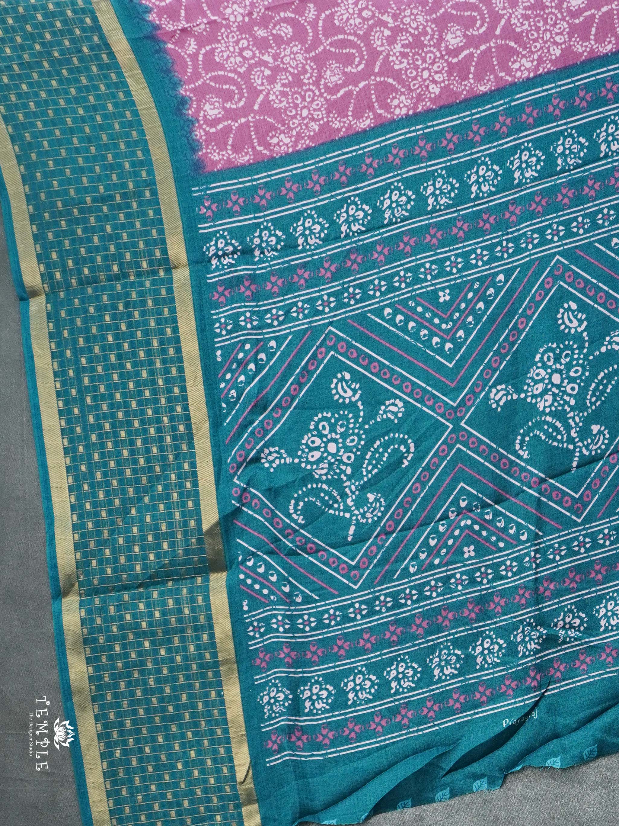 Printed Georgette Saree | TTDS2746