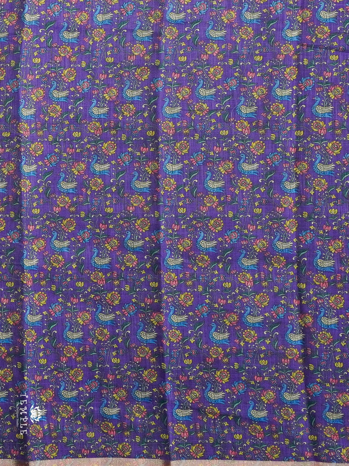 Printed Chanderi Cotton saree | TTDS2253