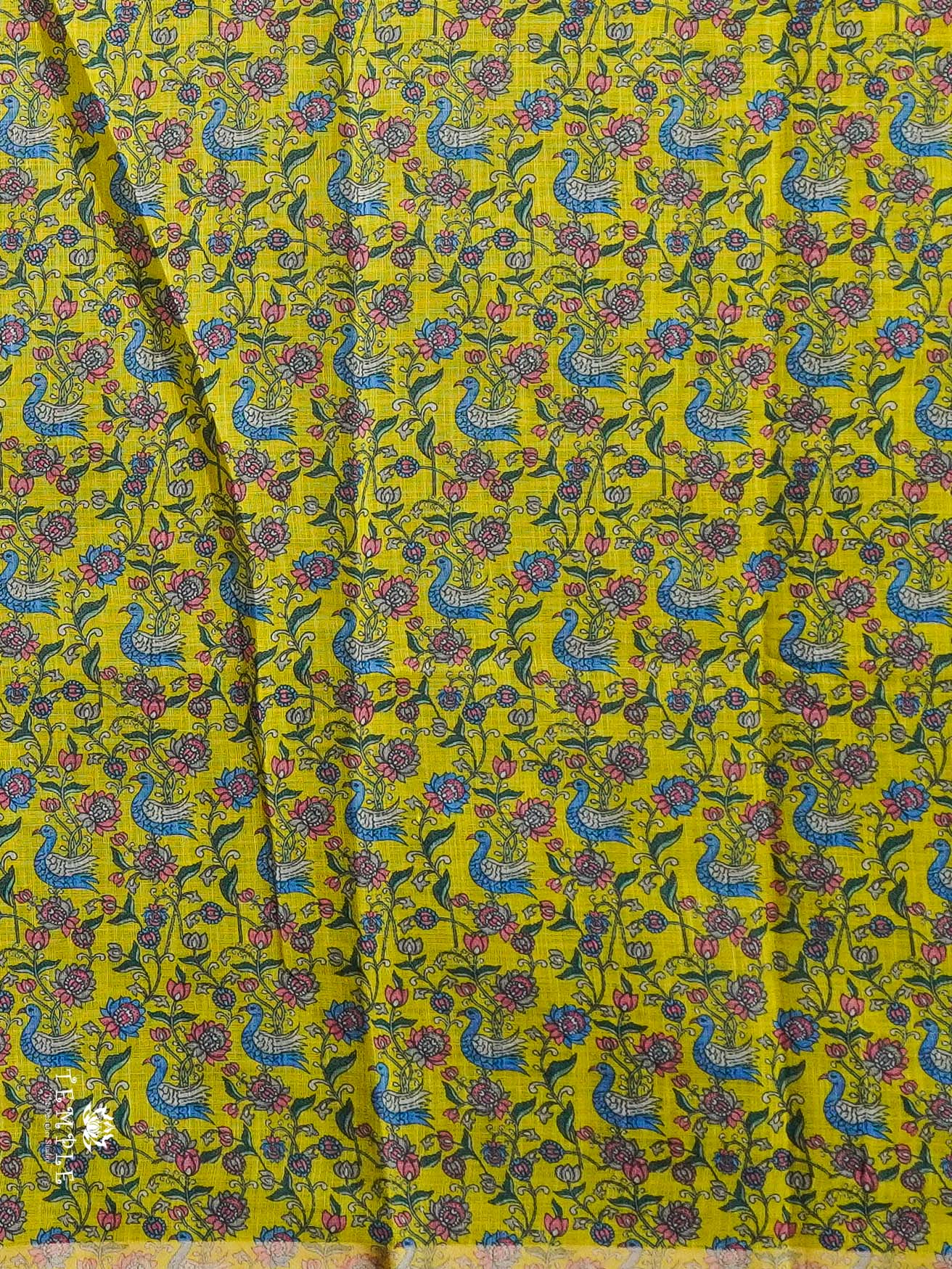 Printed Chanderi Cotton saree | TTDS2253