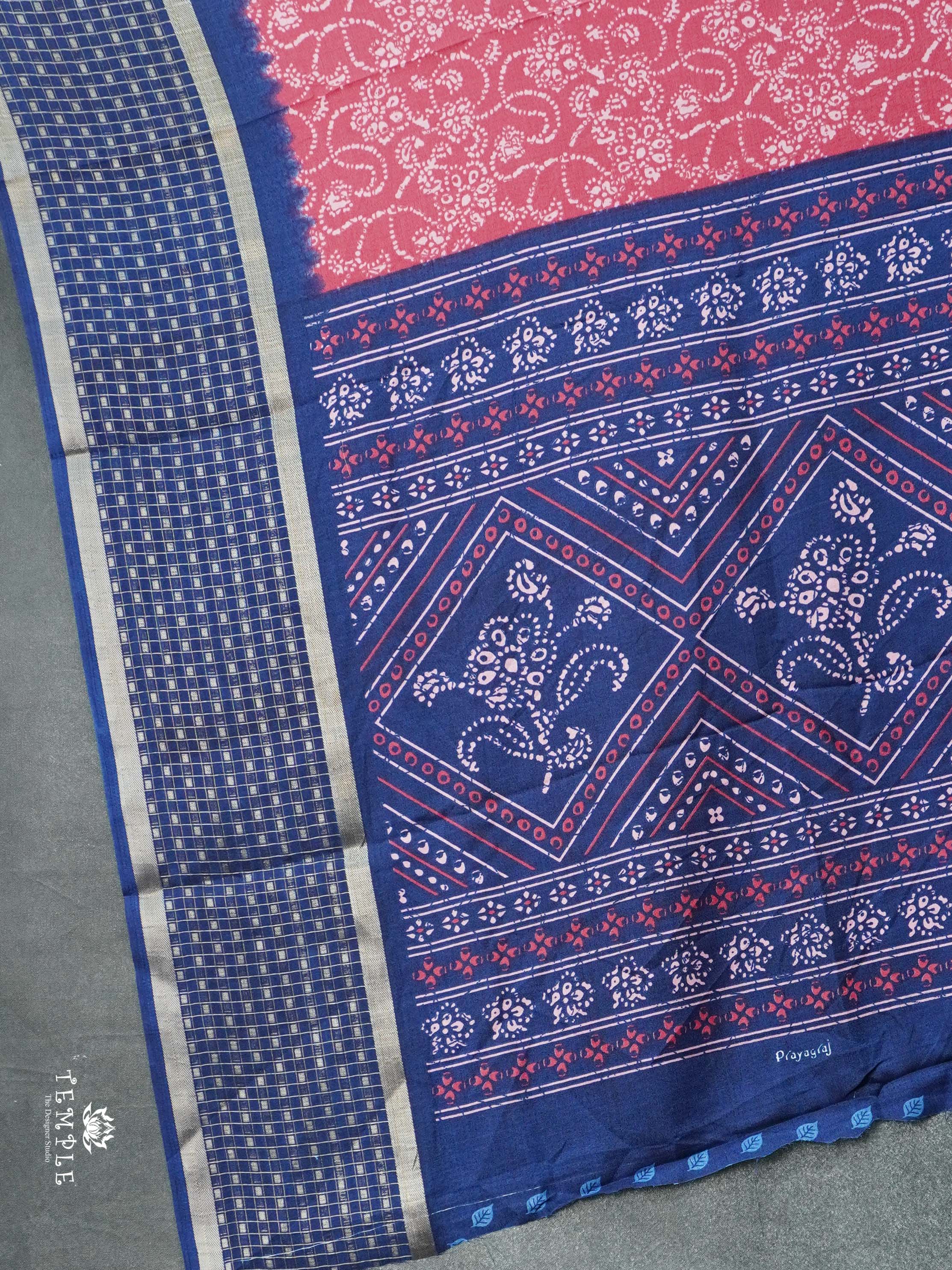 Printed Georgette Saree | TTDS2746