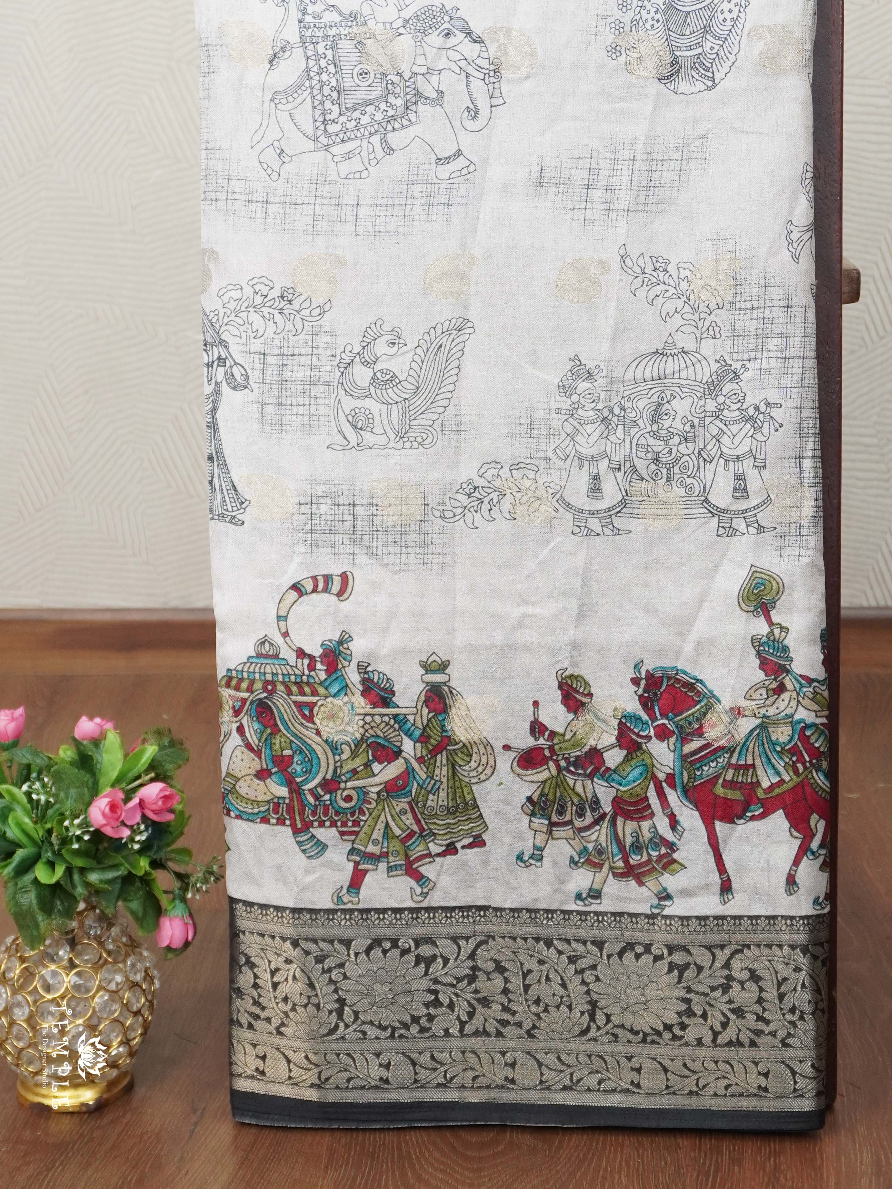 Printed Georgette Saree | TTDS2678