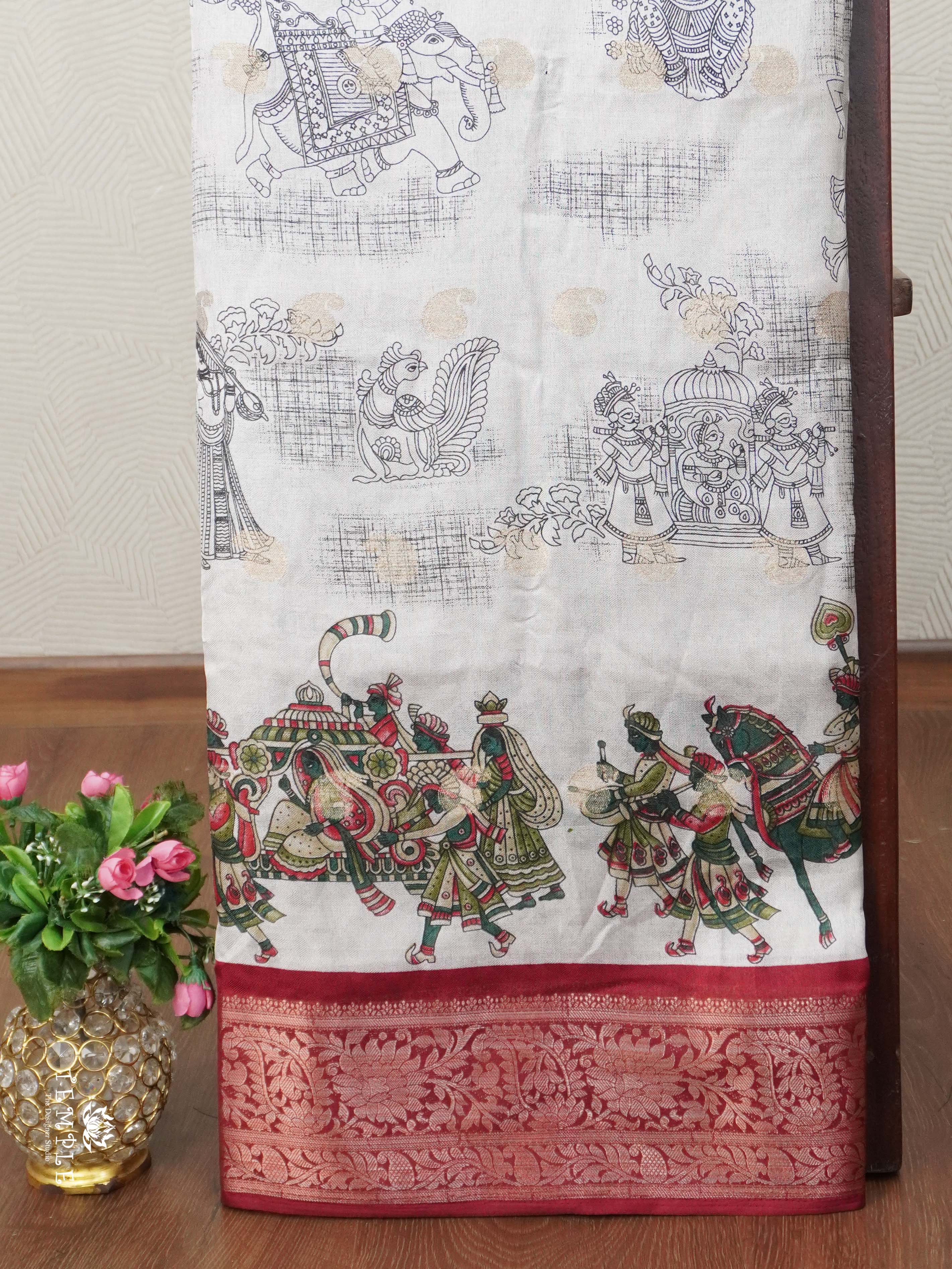 Printed Georgette Saree | TTDS2678