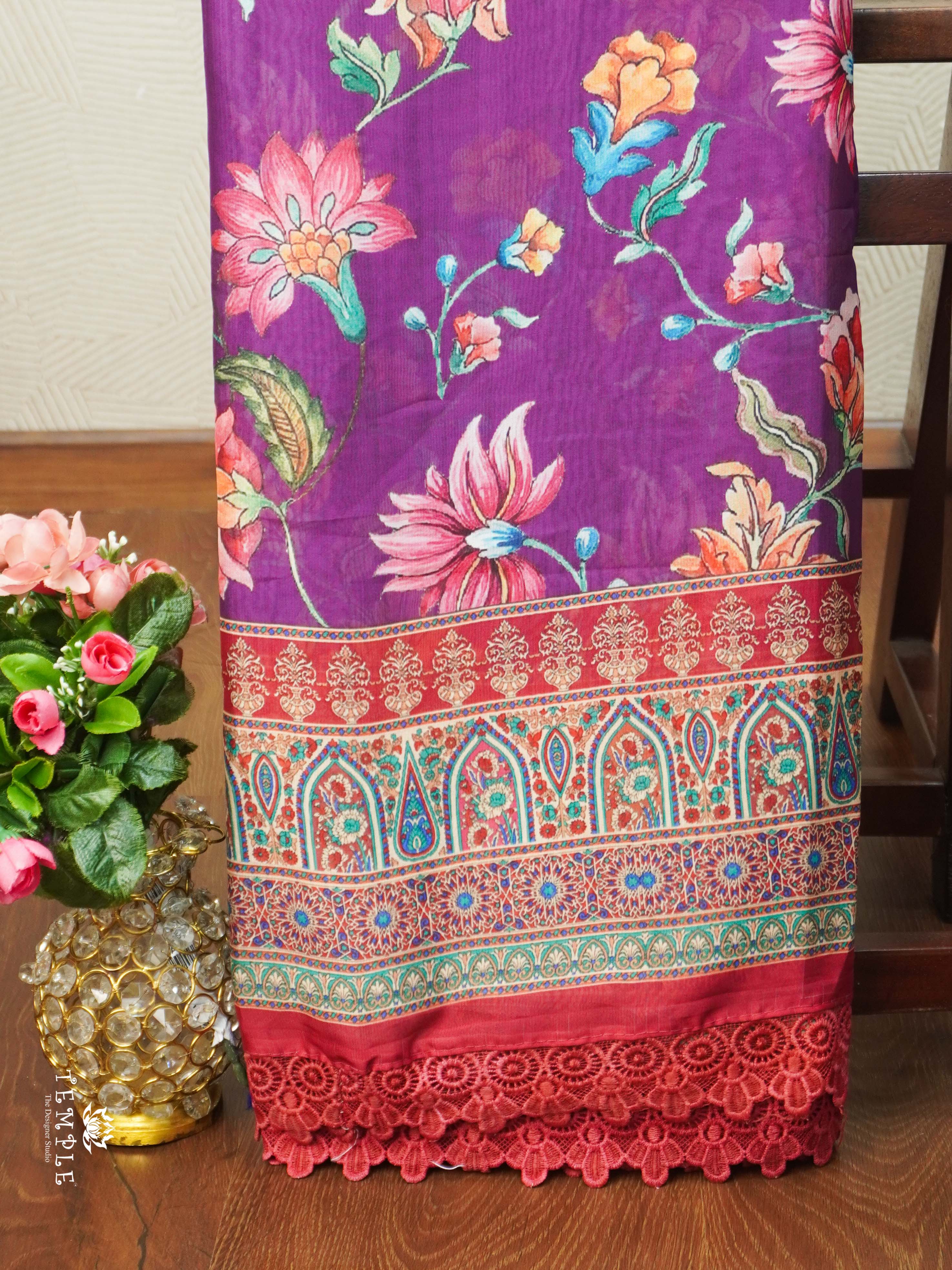 Fancy Chiffon Sarees | TTDS2185