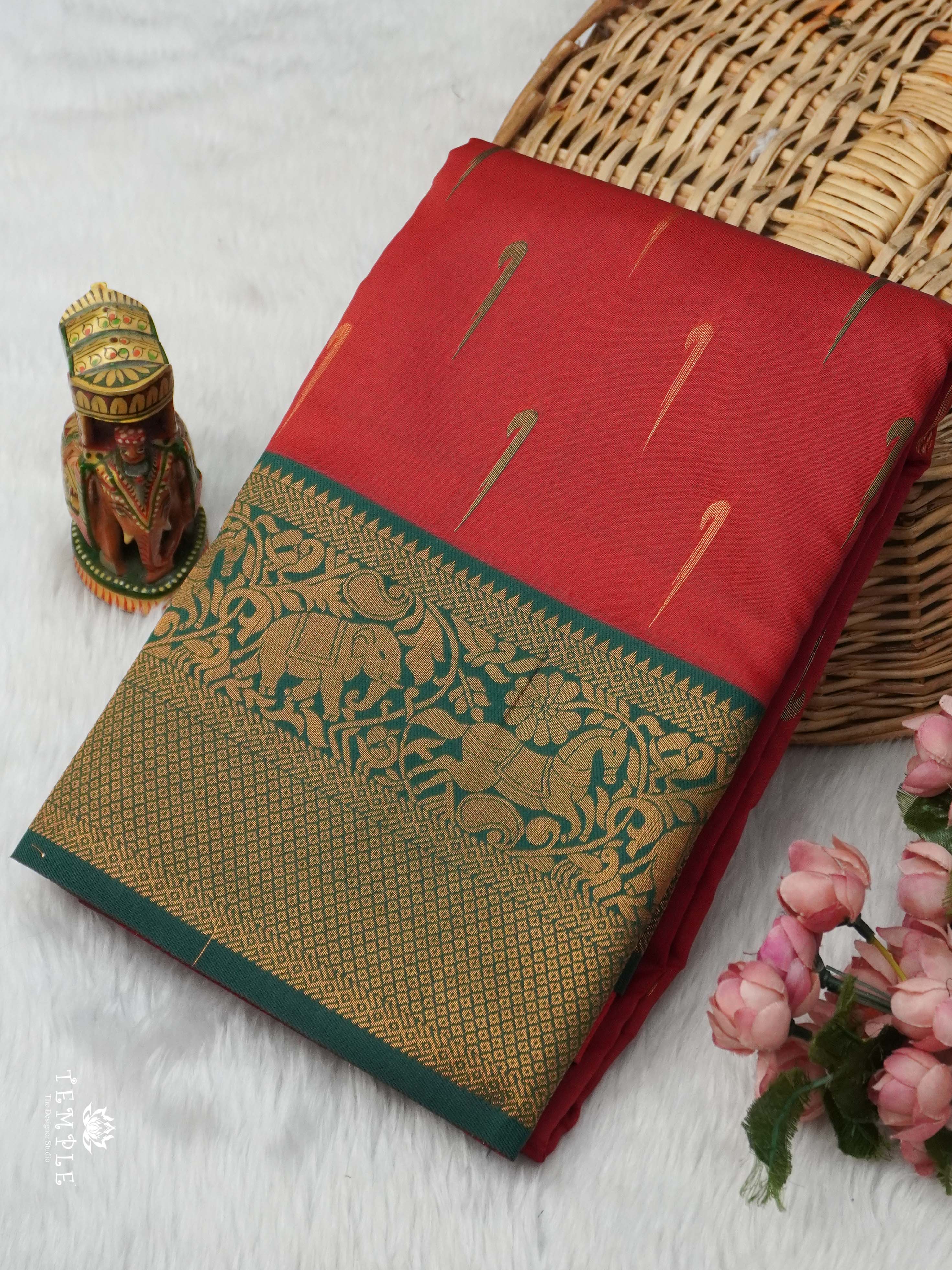 Semi Kanchi Silk Saree | TTDS2679